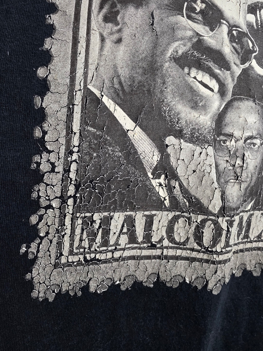 Vintage Legends Urban Wear Malcolm X Stamp Graphic Shirt 3X