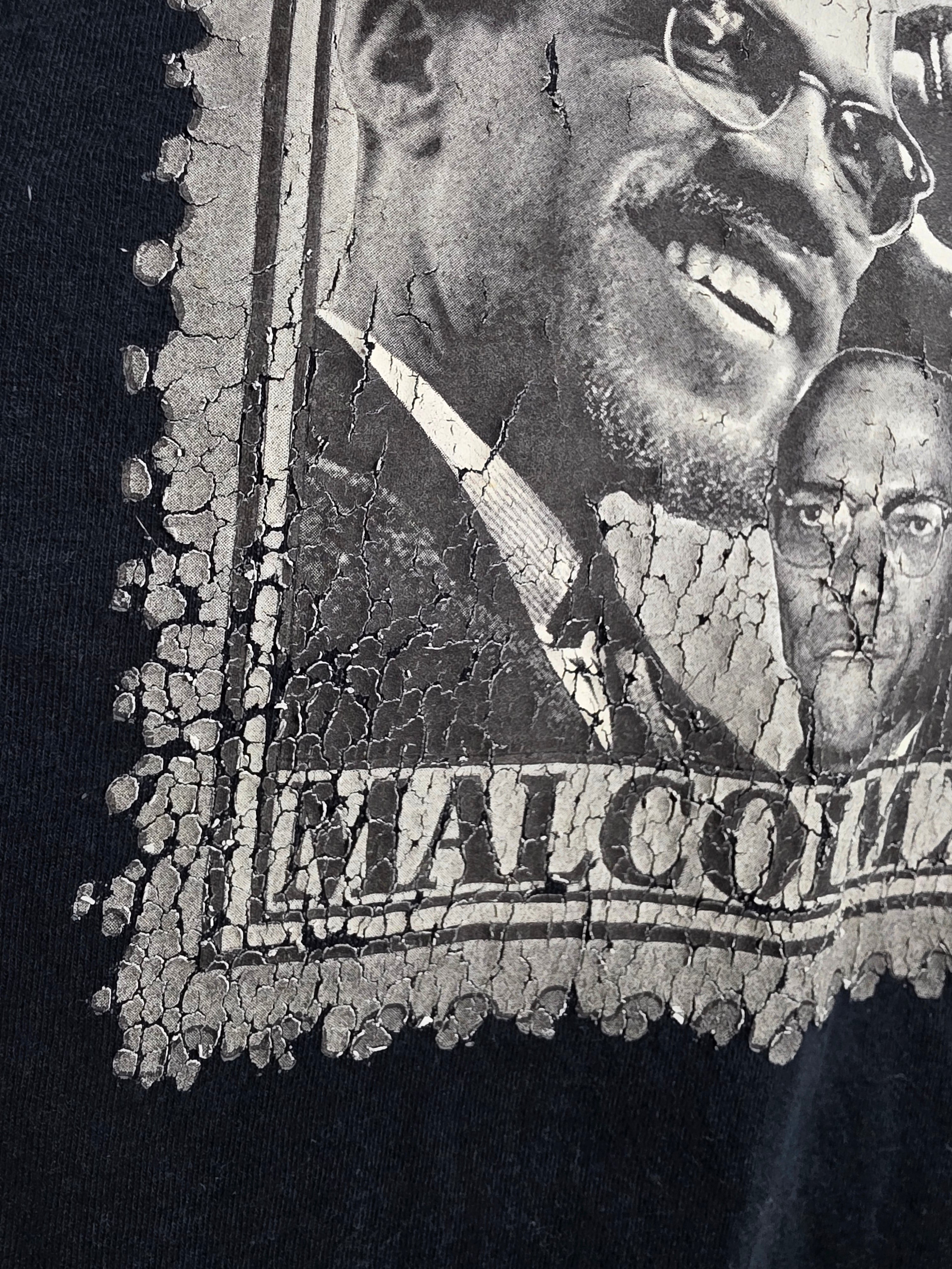Vintage Legends Urban Wear Malcolm X Stamp Graphic Shirt 3X