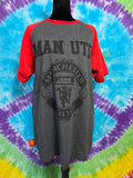 Vintage 1997 Manchester United Raglan Soccer Shirt