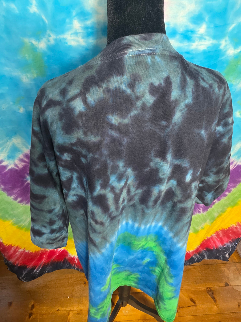Vintage Arlo Guthrie Sundog Tie Dye Shirt XL Single Stitch
