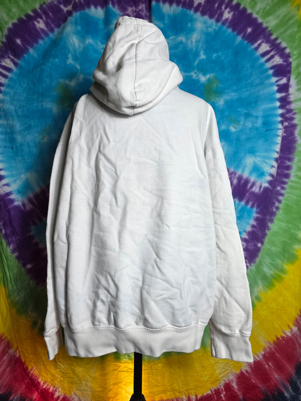 Bart Simpson All Eyes On Me Hoodie Large Tupac Detroit Red Wings