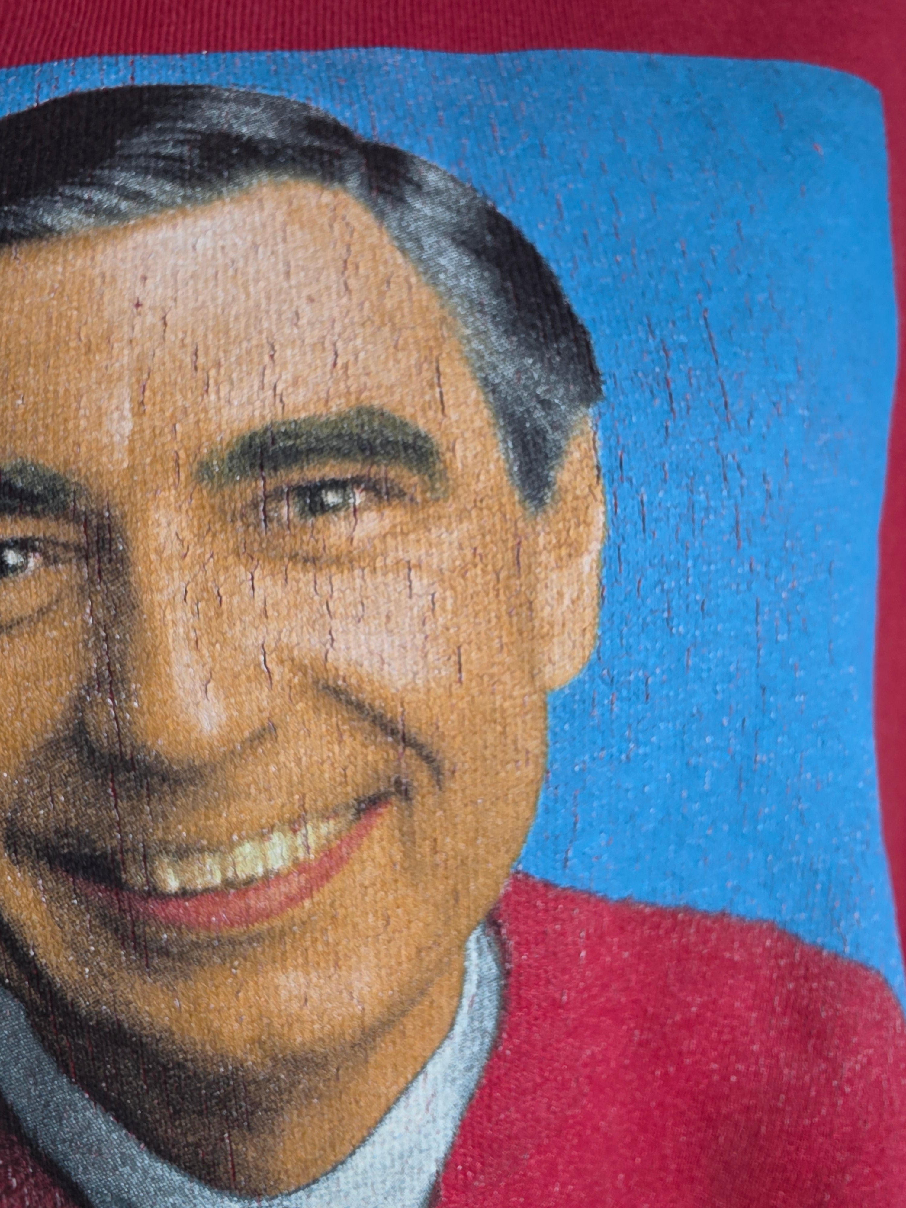 Primitive Skateboarding Mister Rogers Hoodie Red XL