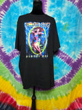 Doja Cat Planet Her Tour T-Shirt Black Graphic Tee L