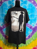The Cure Robert Smith Silhouette Guitar Band T-Shirt Black Large