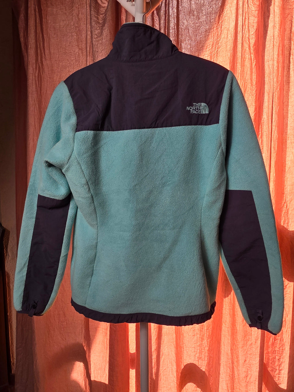 The North Face Denali Fleece Mint Green Charcoal Wms XS