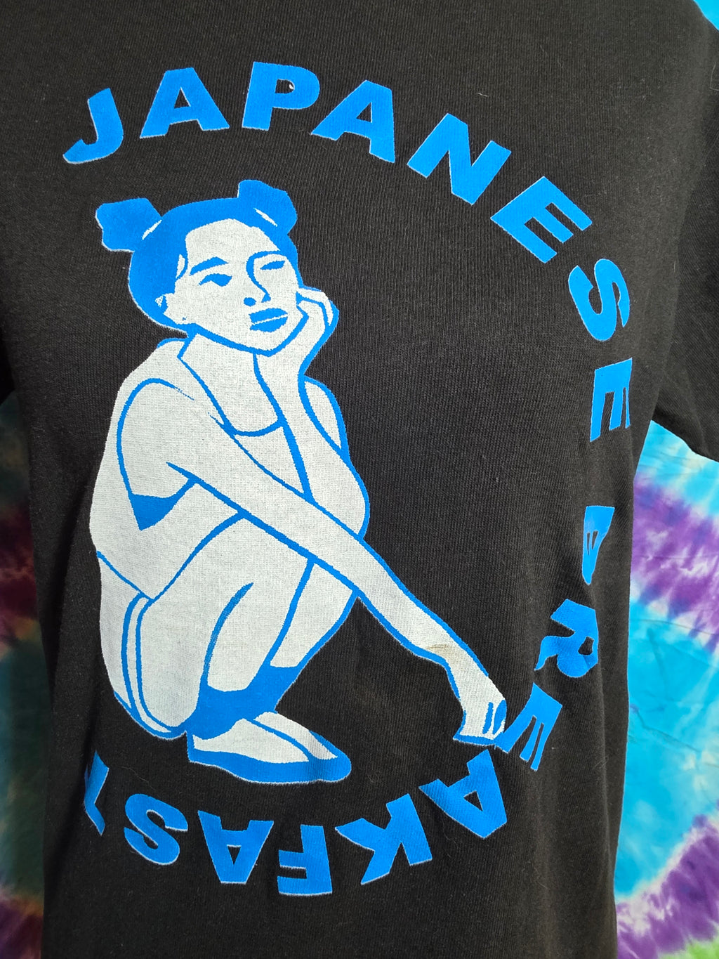 Japanese Breakfast Band Tee Black Graphic Shirt S