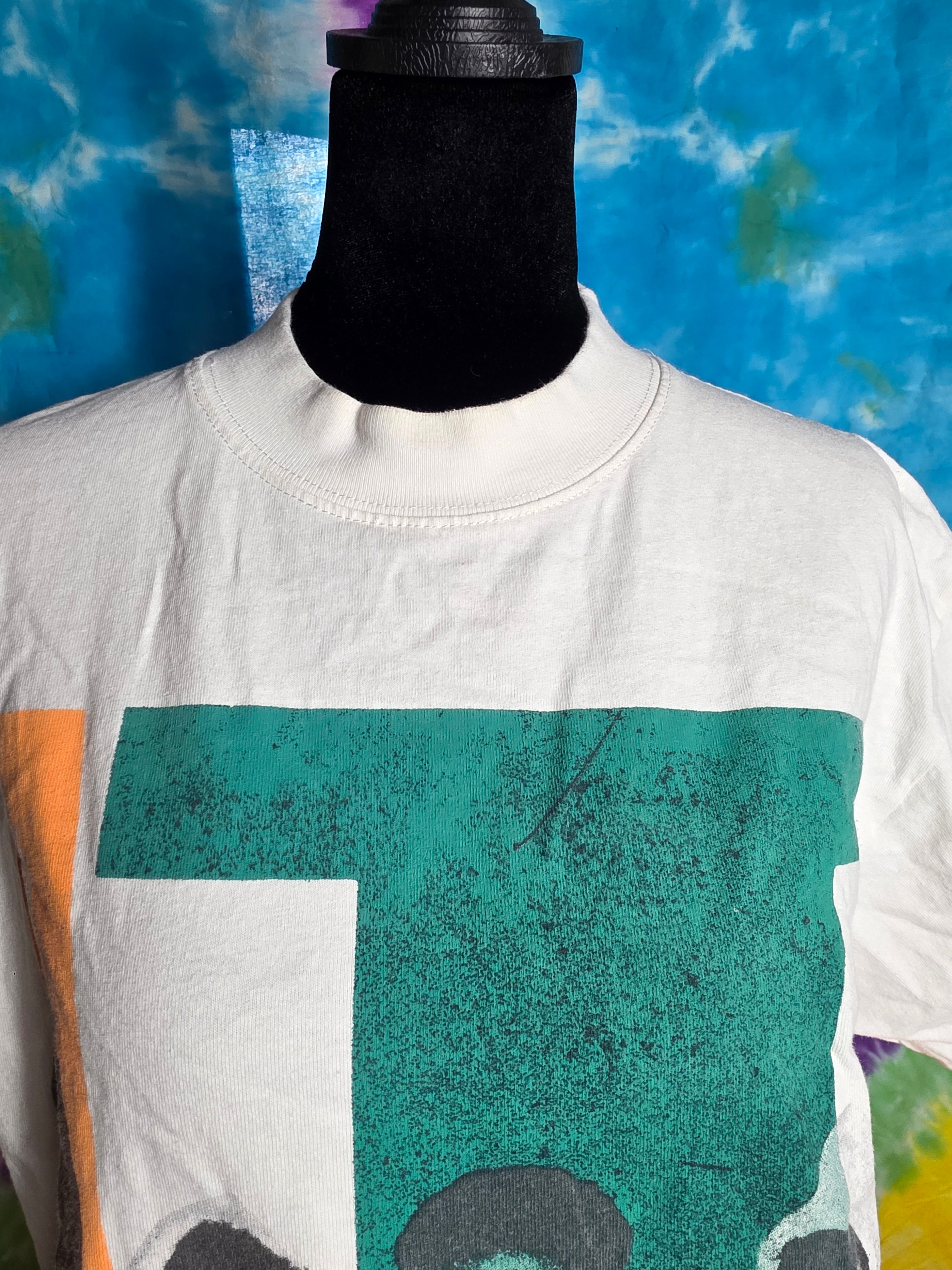 A Tribe Called Quest ATCQ Graphic T-Shirt White Sz Small