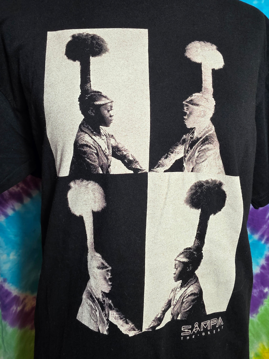 Sampa the Great 2022 Tour T-Shirt Size M Black Tee