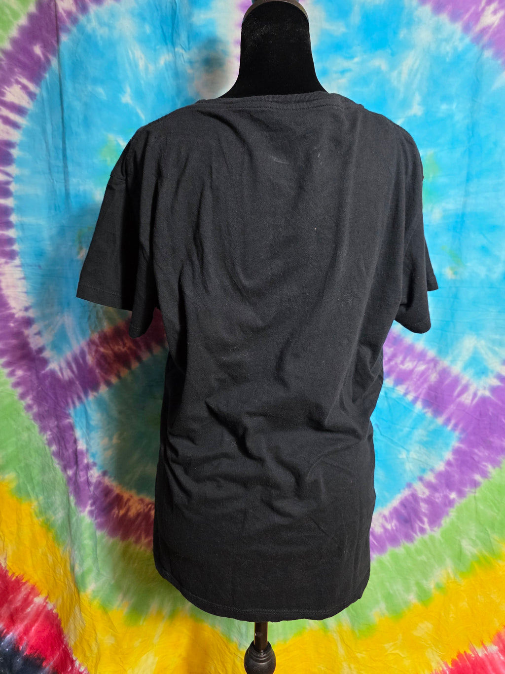 Hard Rock Cafe Maui Rhinestone Logo Shirt Women's XL Black