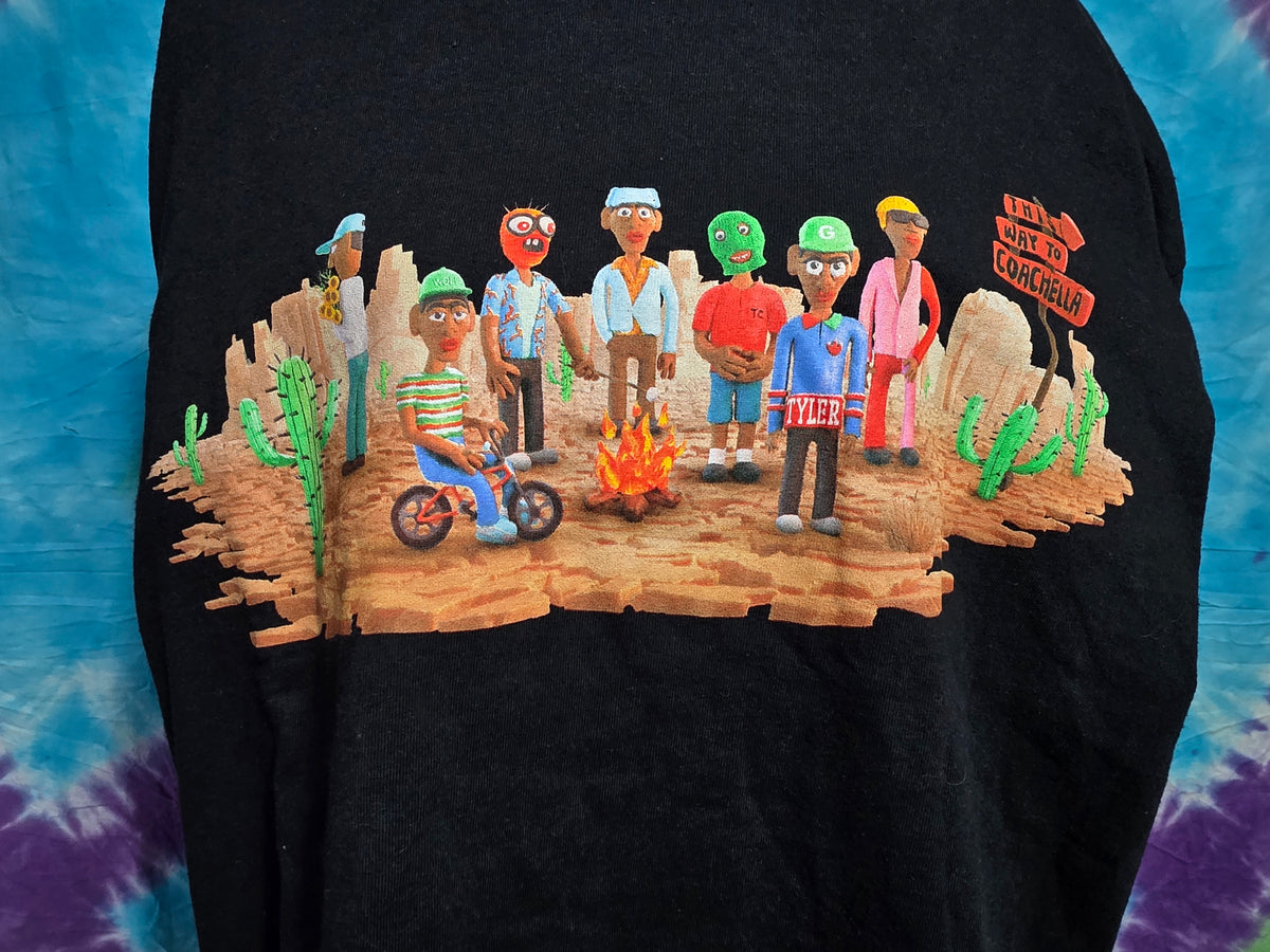 Golf Wang Tyler The Creator Live At Coachella 2024 Tee XL
