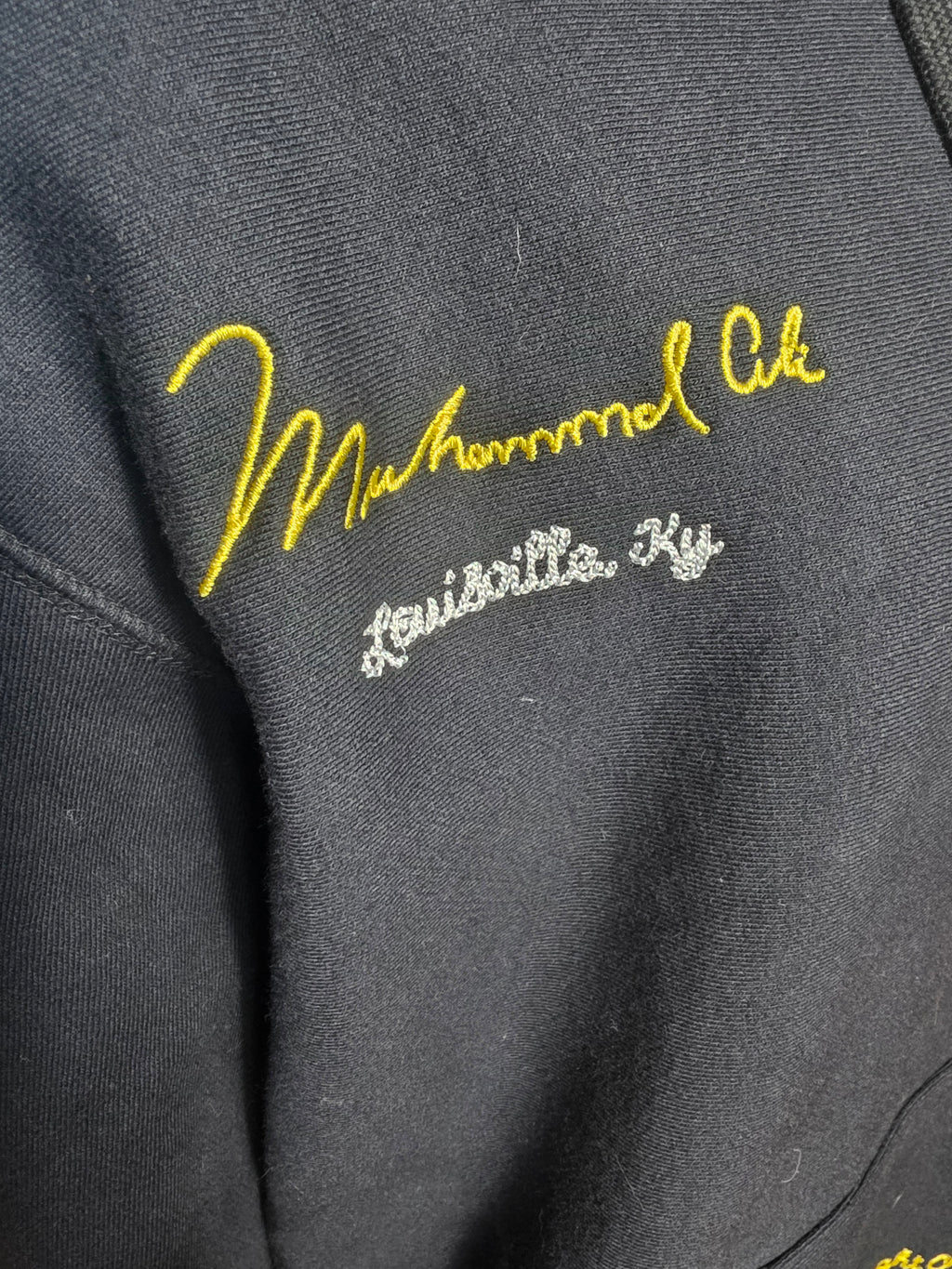 Muhammad Ali Shoe Palace Hoodie Thrilla In Manila Large