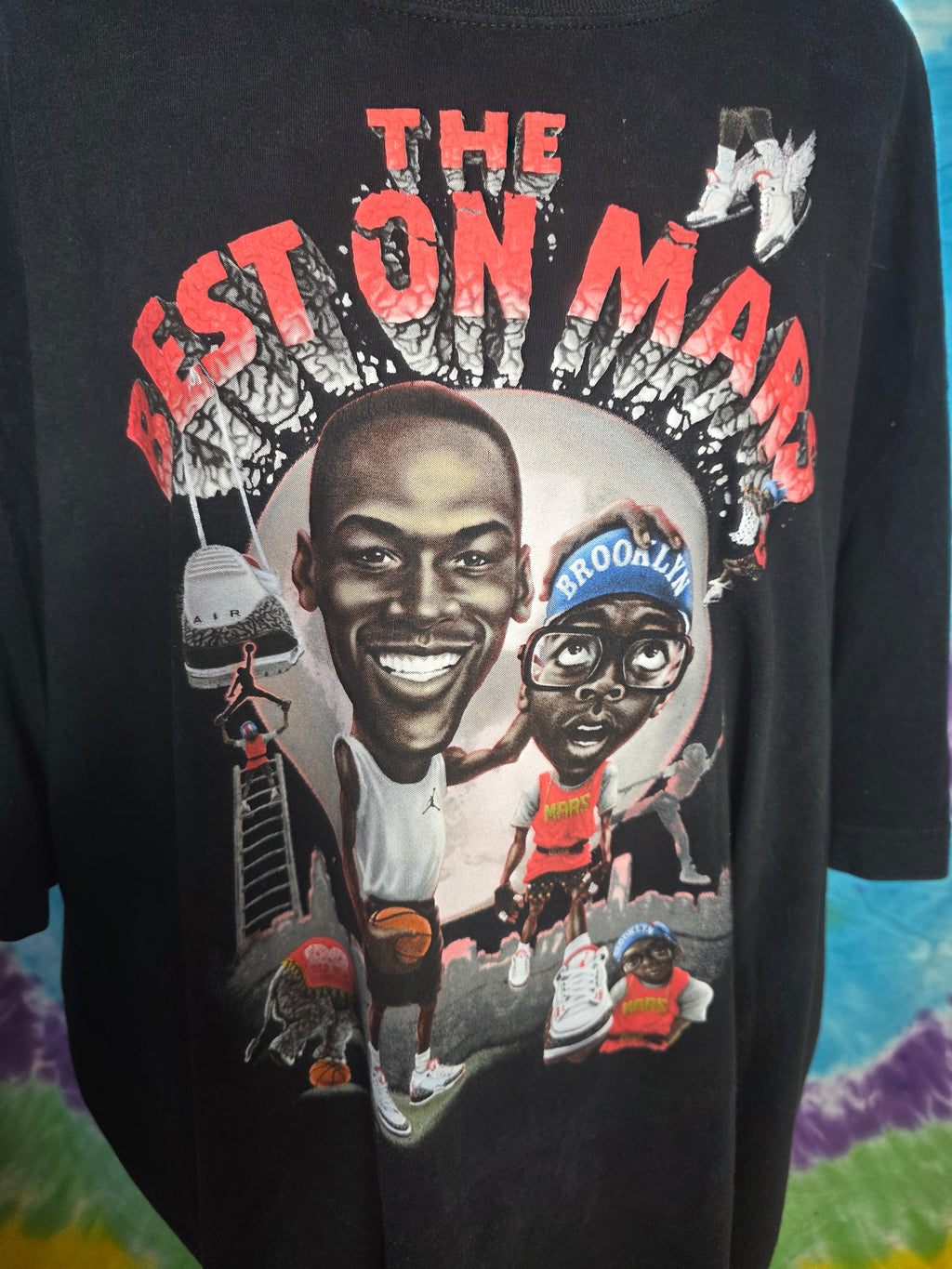 Jordan The Best on Mars 3XL Vintage Style Tee