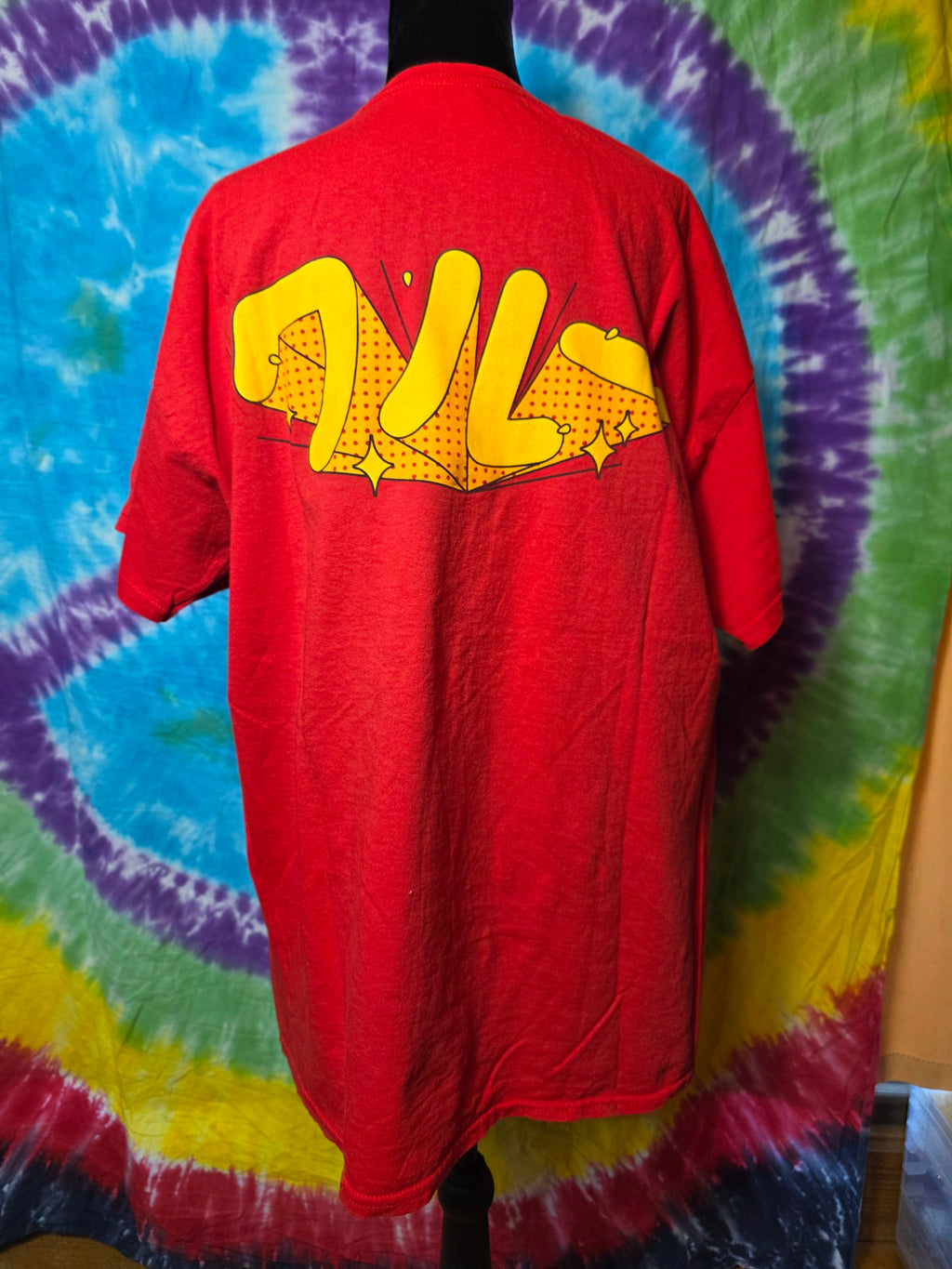 Vintage WcDonald's Anime Promo T-Shirt Red XL