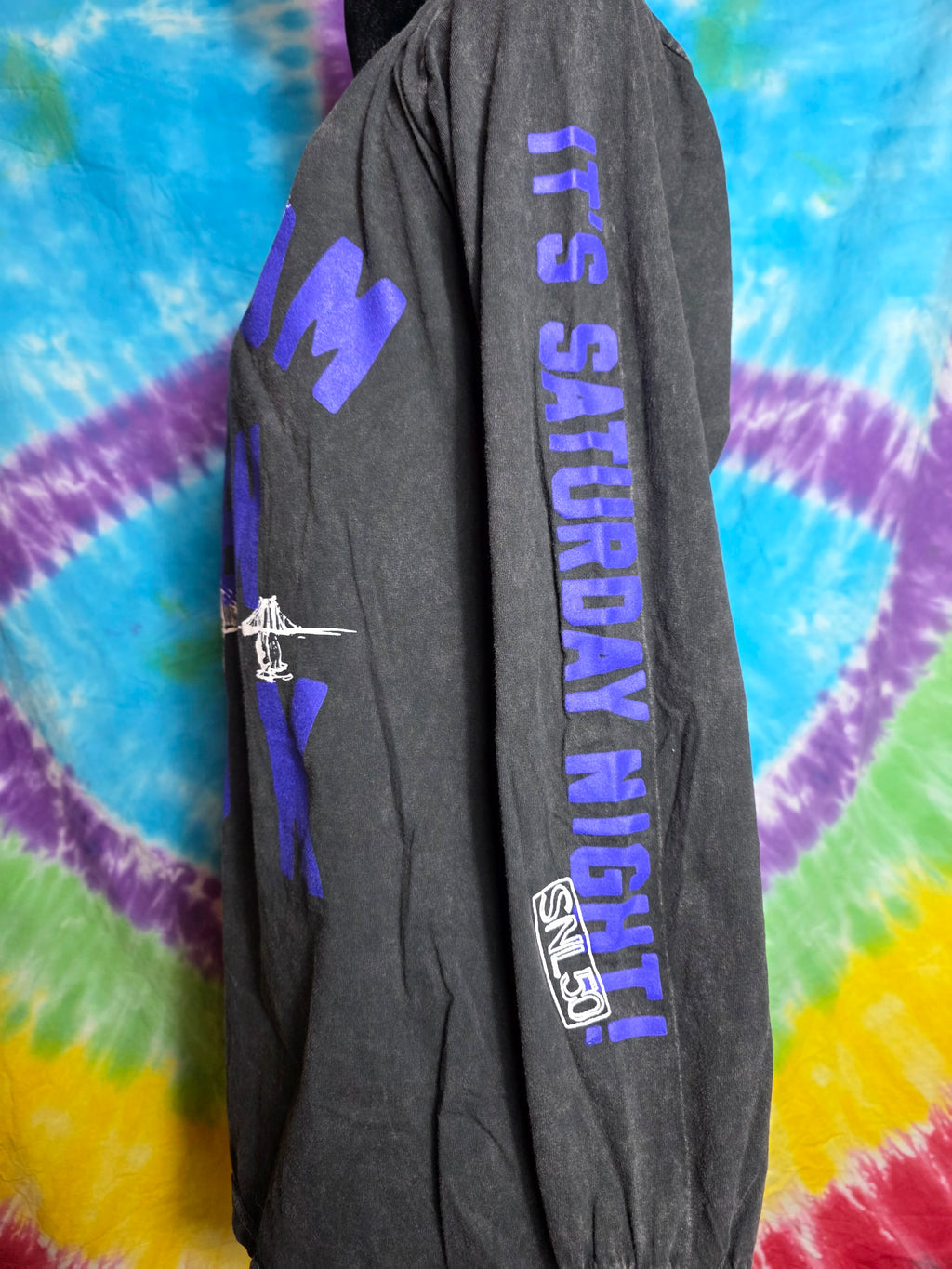 SNL 50 Live From New York Long Sleeve Shirt Ripple Junction M
