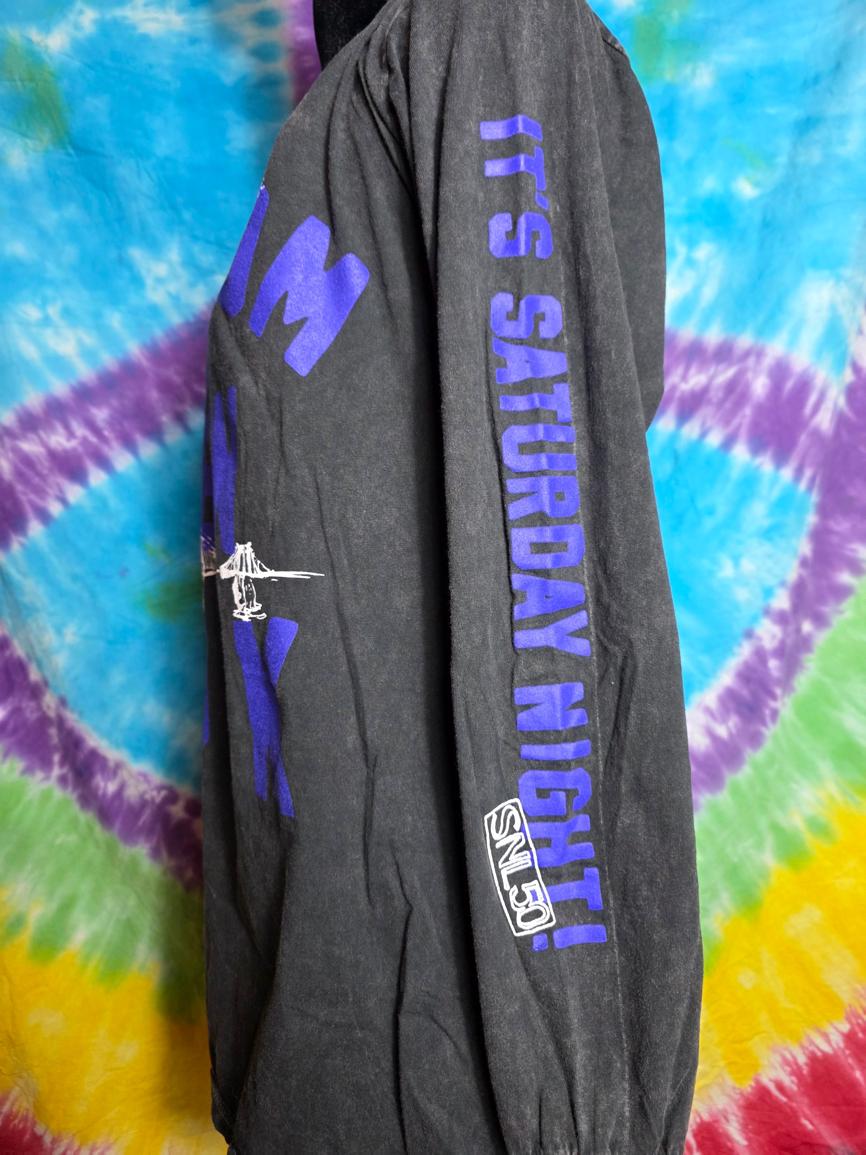 SNL 50 Live From New York Long Sleeve Shirt Ripple Junction M