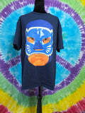 Lucha Libre Blue Demon Mask Large Navy