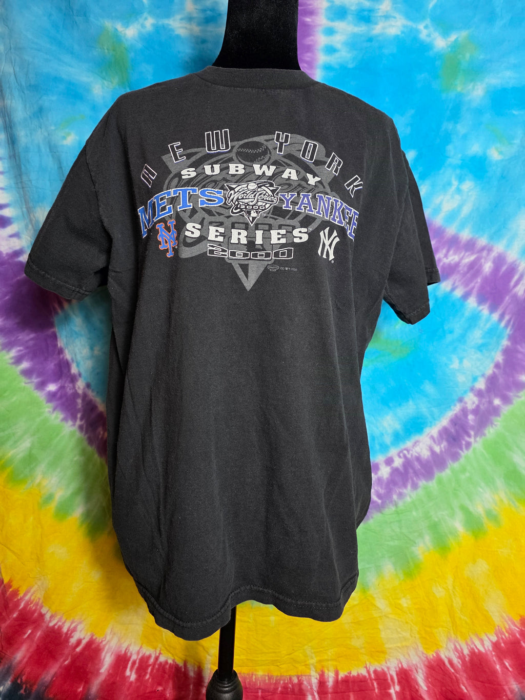 Vintage 2000 Subway Series Yankees vs Mets Tee M