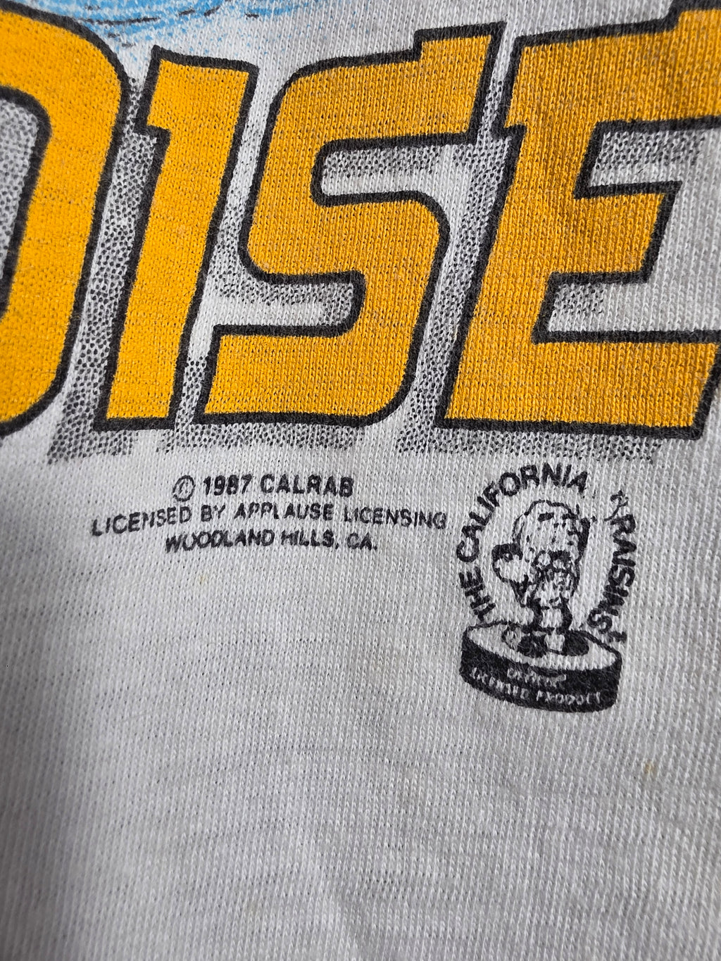 Vintage 1987 California Raisins In Paradise Shirt L Single Stitch