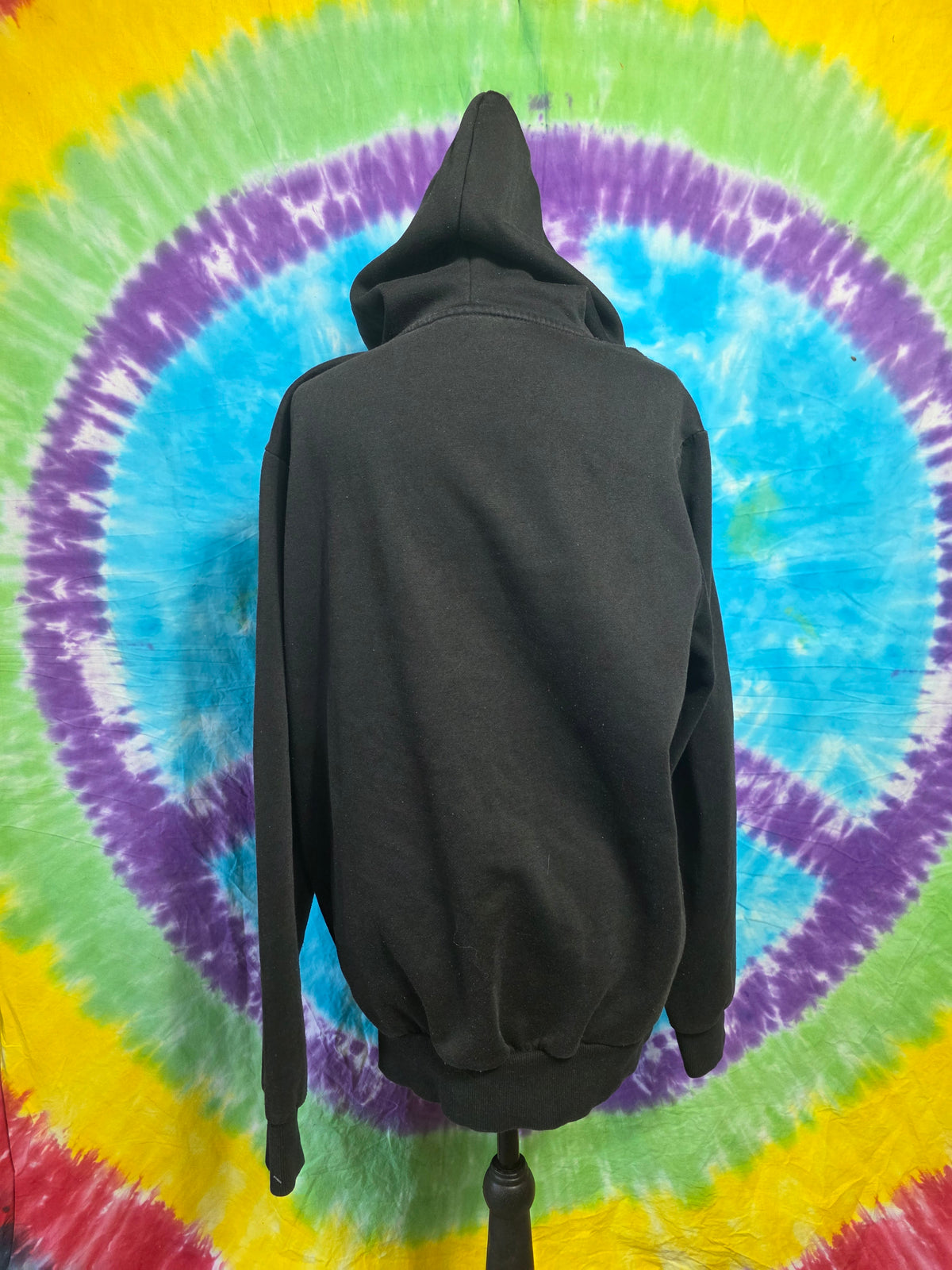 Reelistik NYC Bart Simpson Drip Hoodie Mens Medium Trippy Streetwear