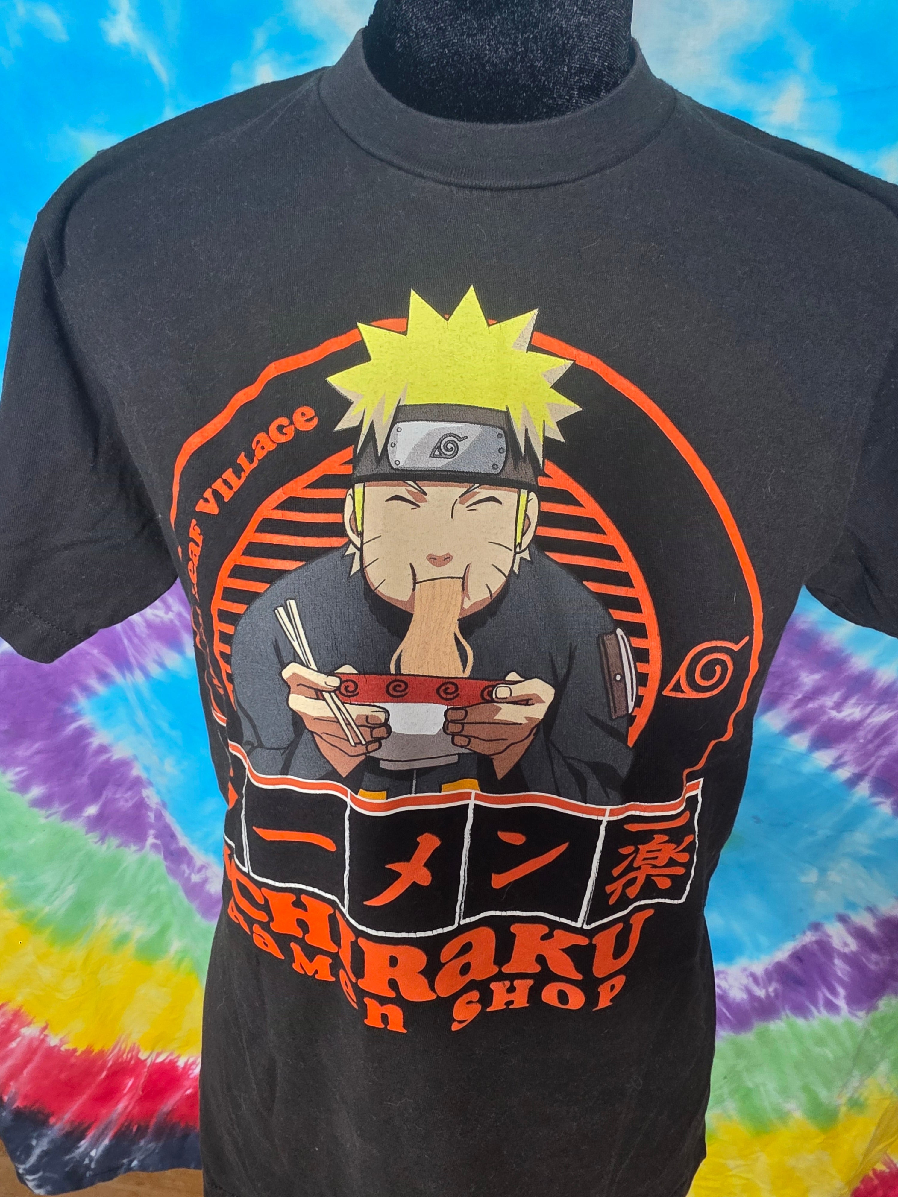 Naruto Shippuden Ichiraku Ramen Shop Black T-Shirt S