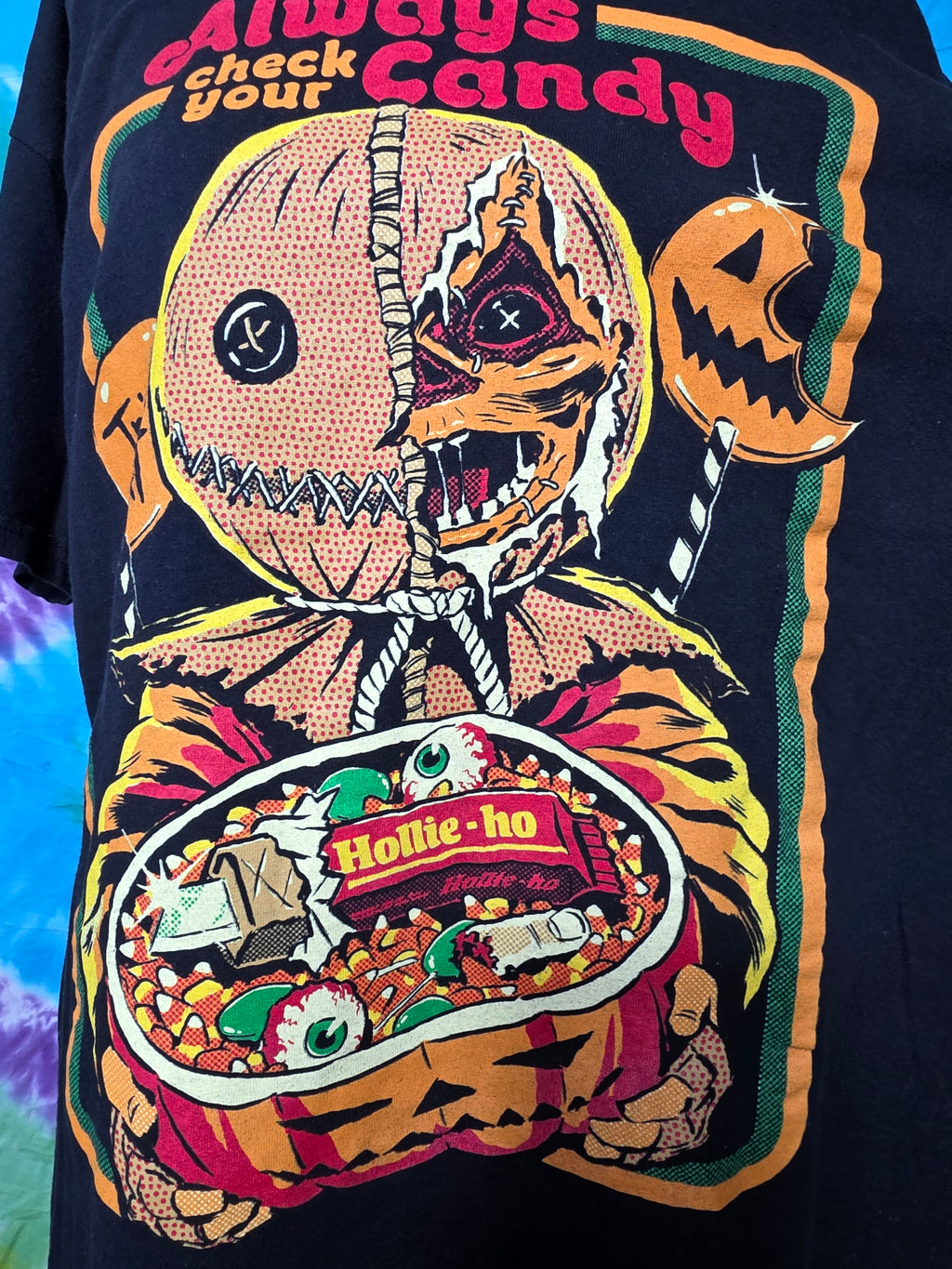 Trick r Treat Sam Halloween Shirt XL Spencers Graphic
