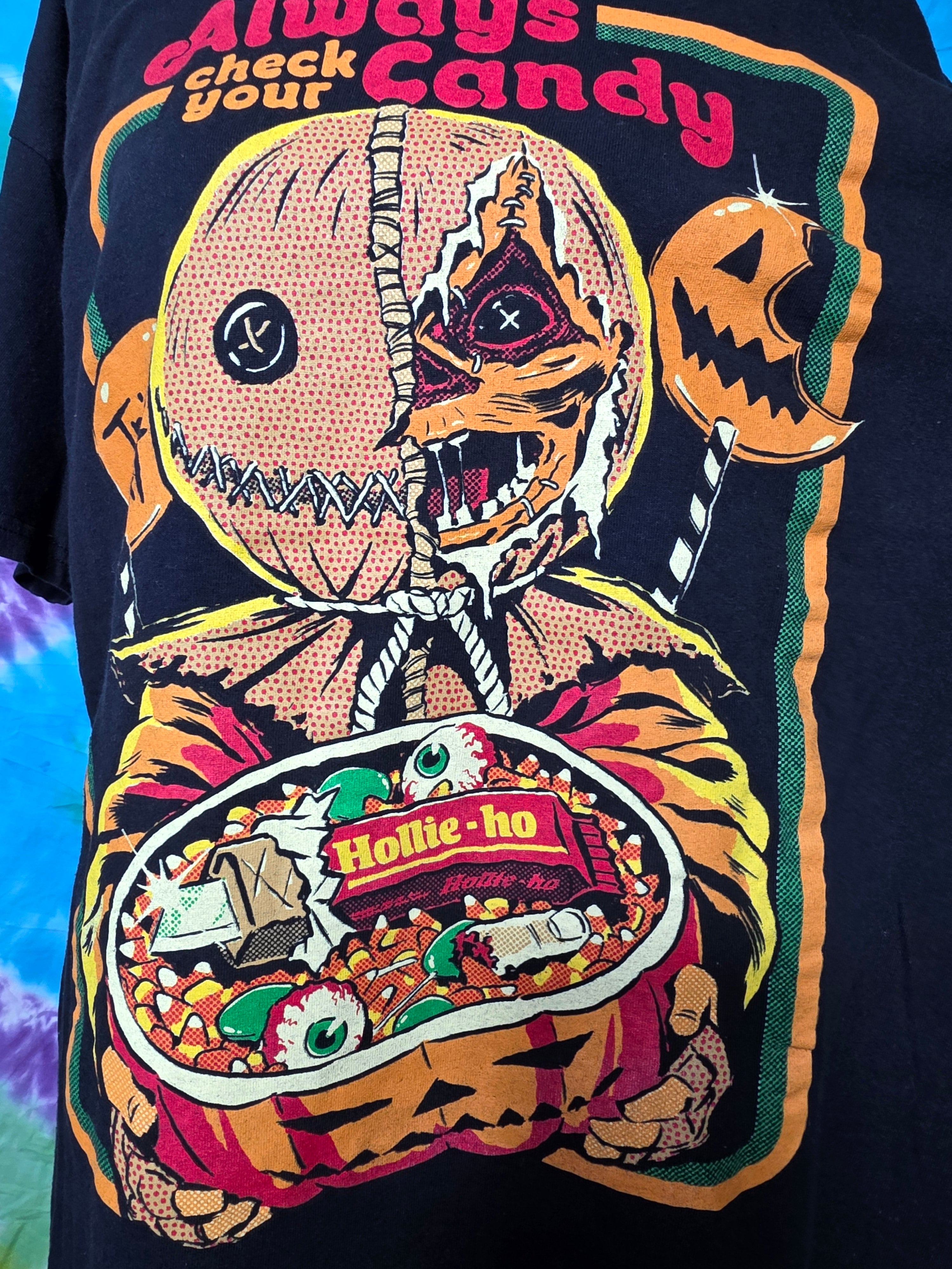 Trick r Treat Sam Halloween Shirt XL Spencers Graphic
