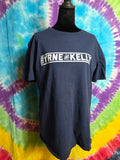 Byrne and Kelly Irish Folk Music Duo Tour T-Shirt Navy Blue Size L