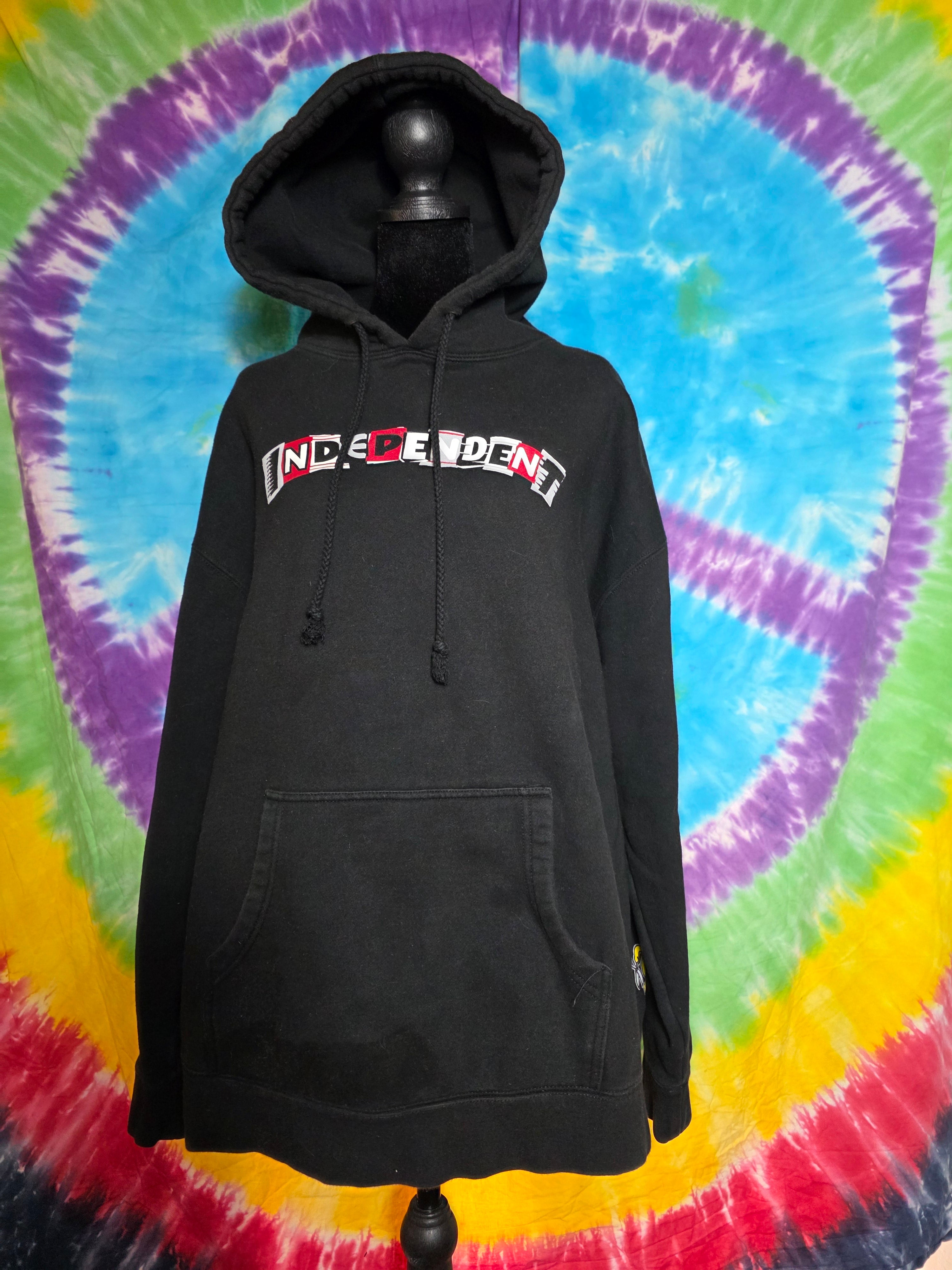 Independent Trucks Lance Mountain Ransom Hoodie Black Sweatshirt XL