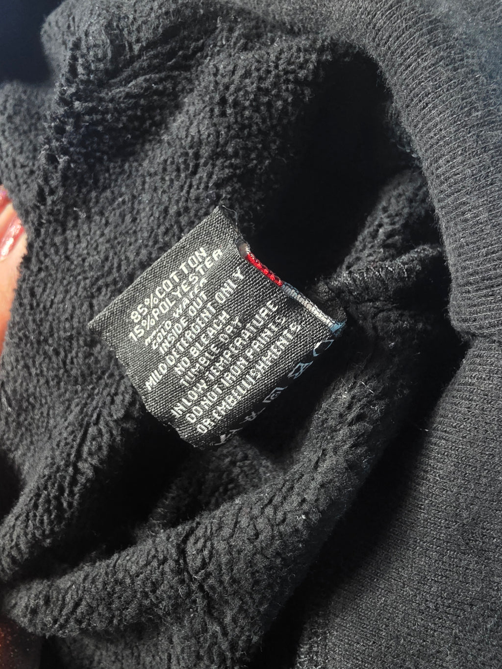 Makobi Itchy and Scratchy Issues Black Hoodie Large