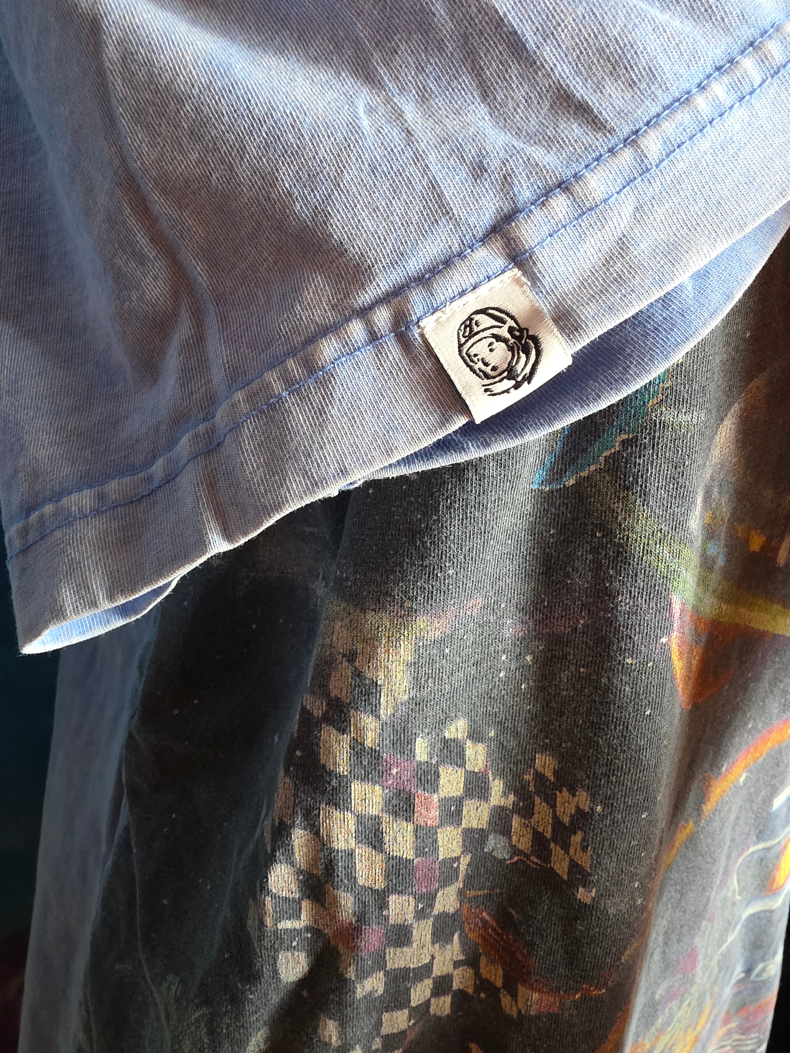 Billionaire Boys Club Heart & Mind Knit Tee S Blue Mist