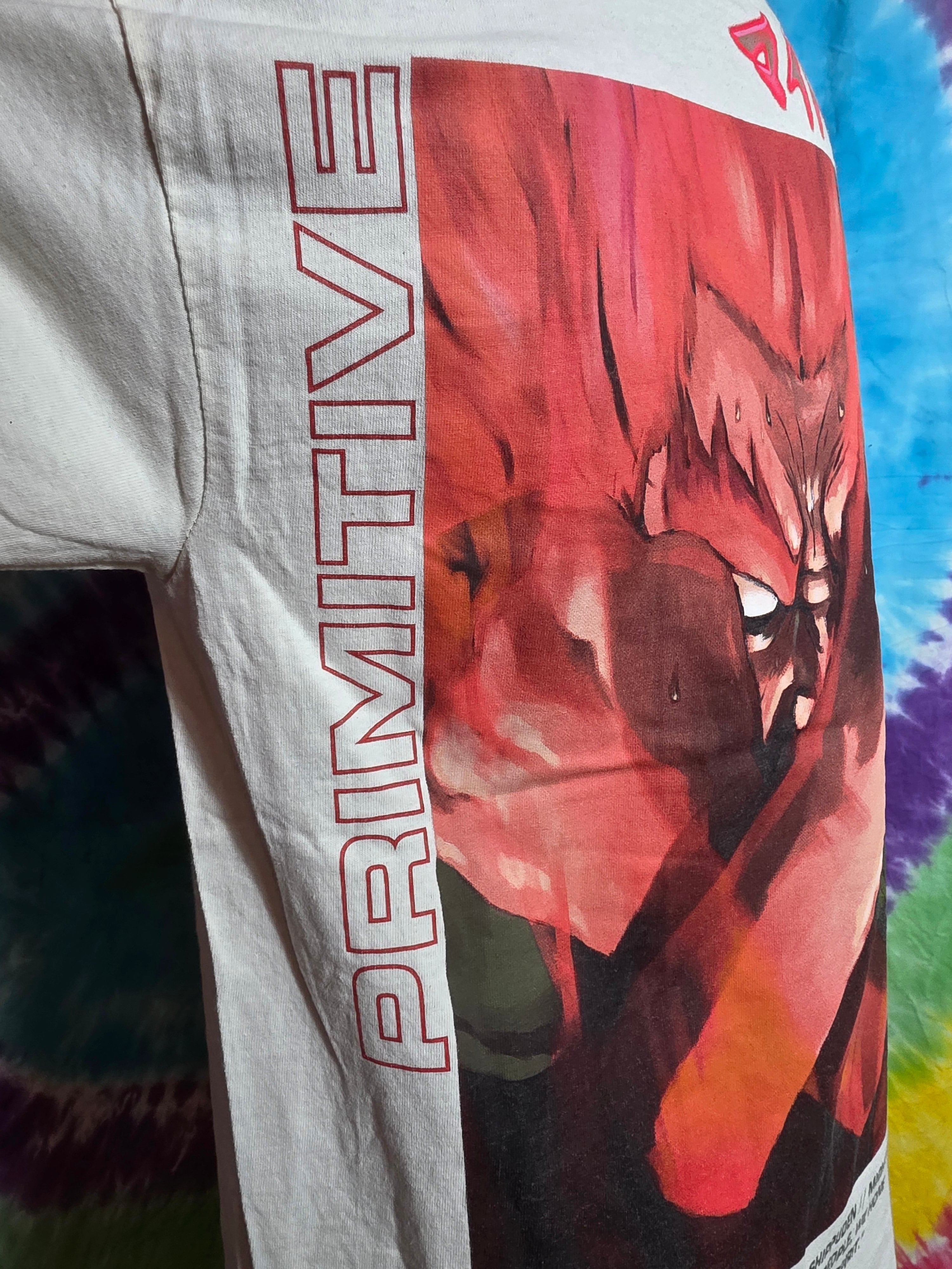 Primitive x Naruto Shippuden Might Guy Graphic Tee Size M