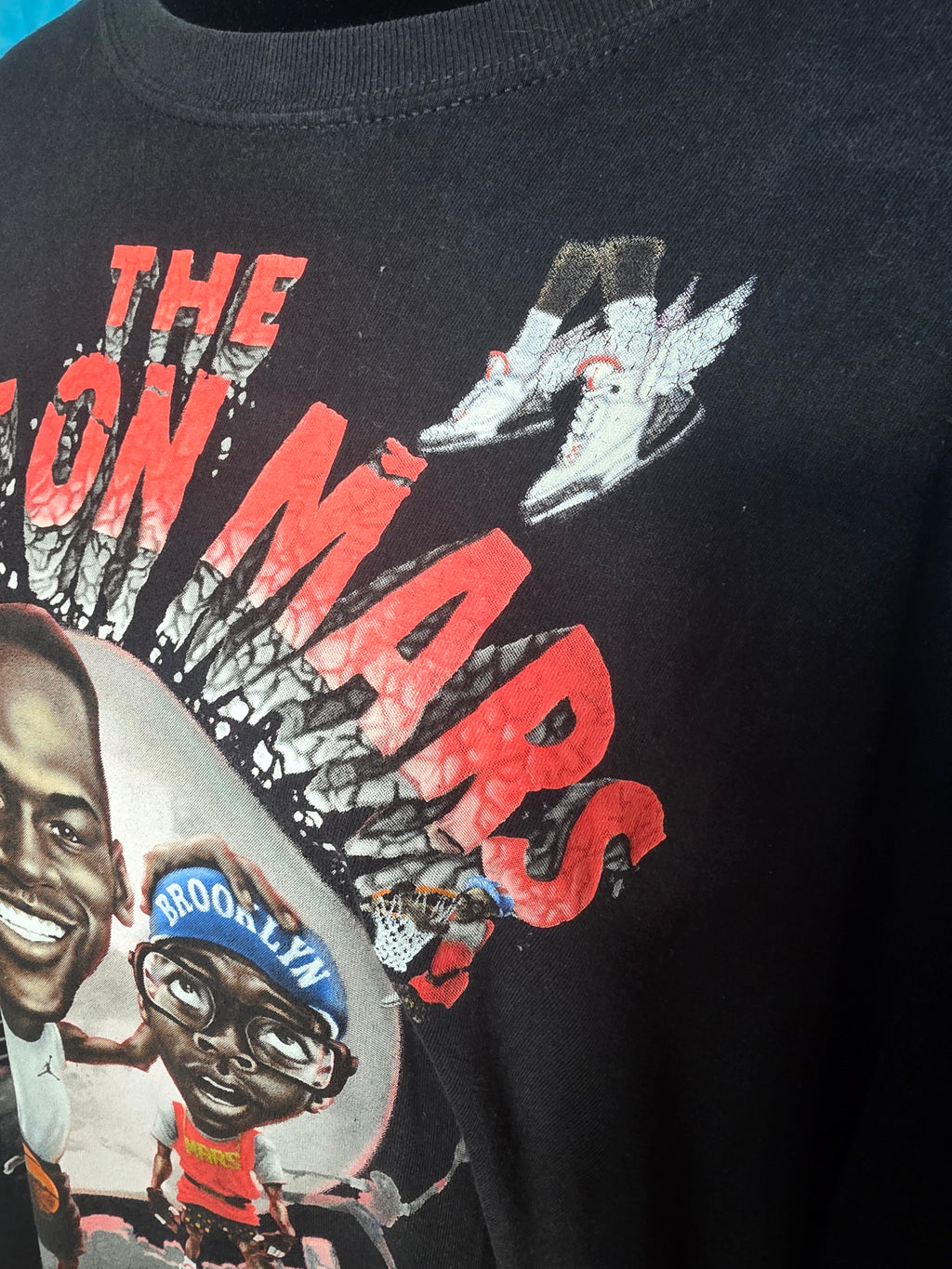 Jordan The Best on Mars 3XL Vintage Style Tee