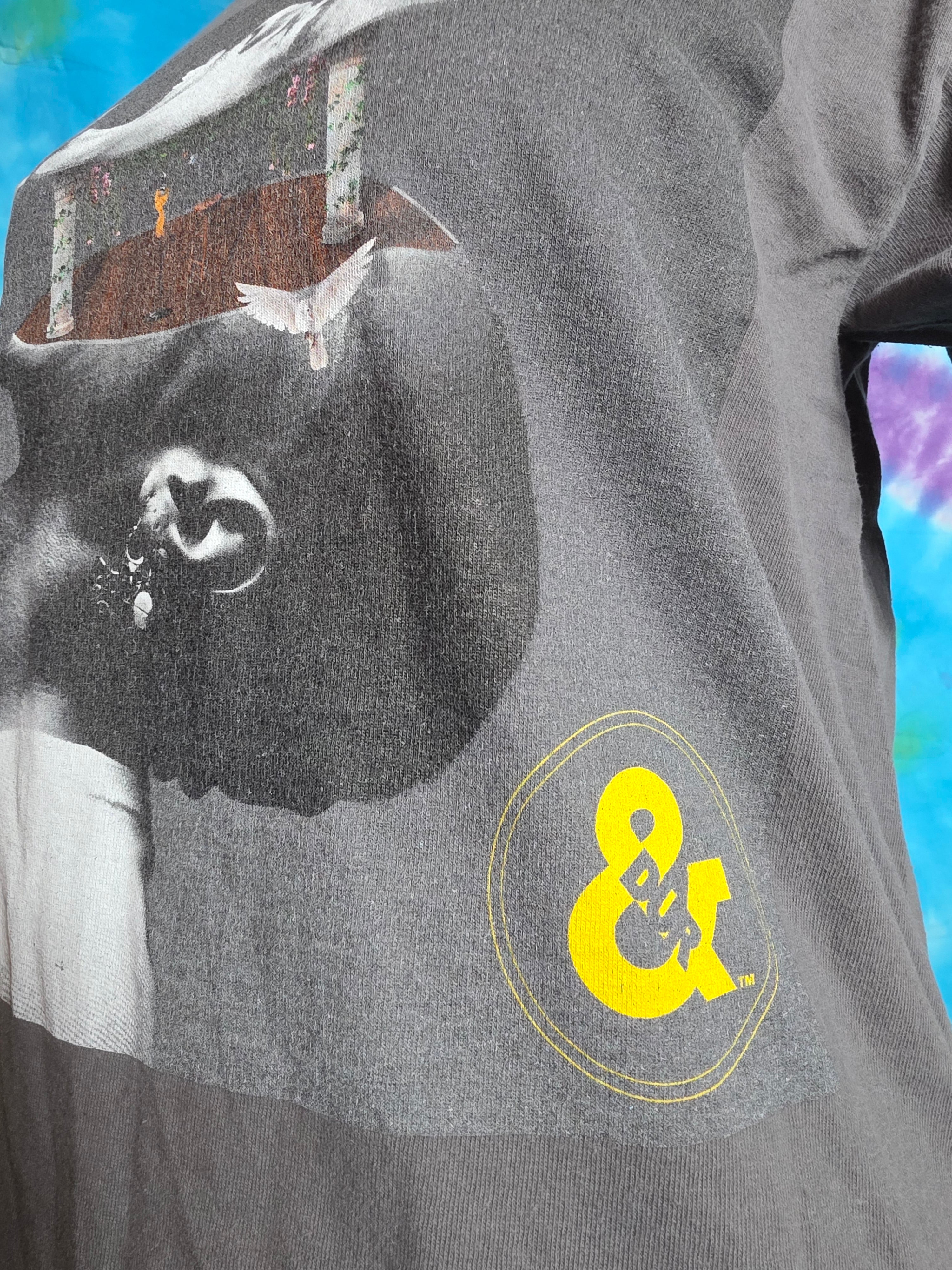 Port & Company Durand Bernarr Tour Graphic Tee Gray Small