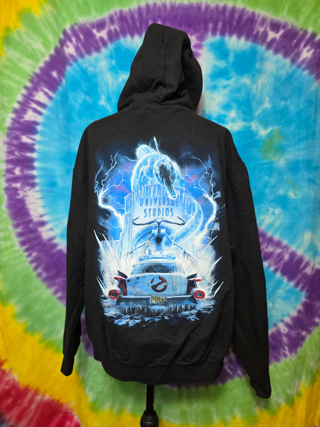 2024 Universal Studios Halloween Horror Nights Ghostbusters Hoodie L