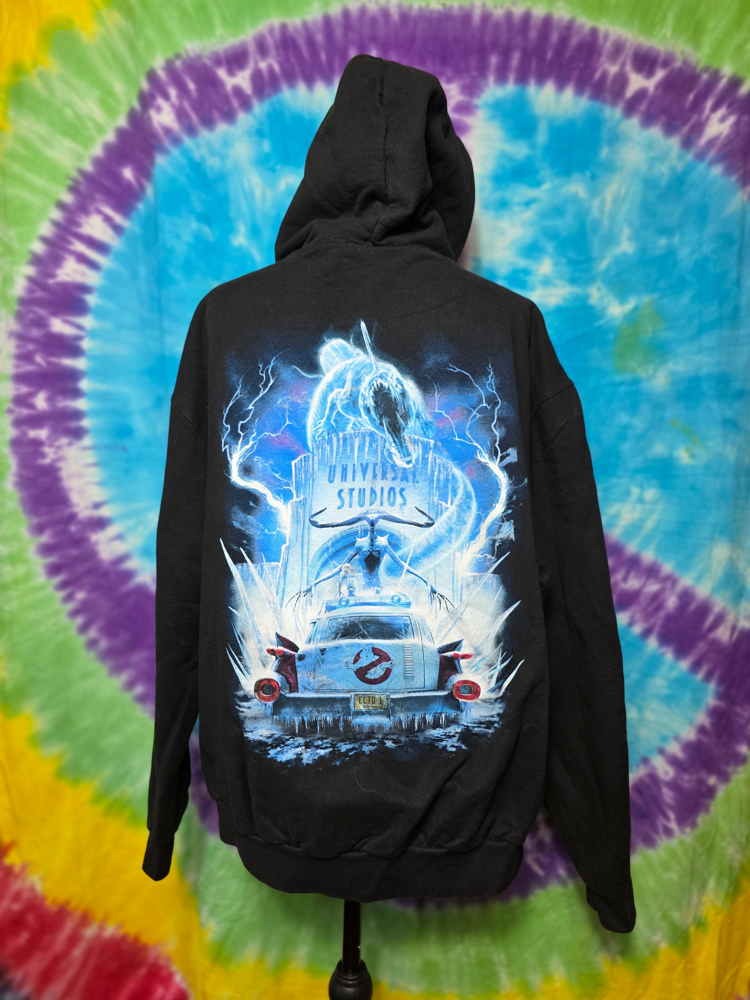 2024 Universal Studios Halloween Horror Nights Ghostbusters Hoodie L