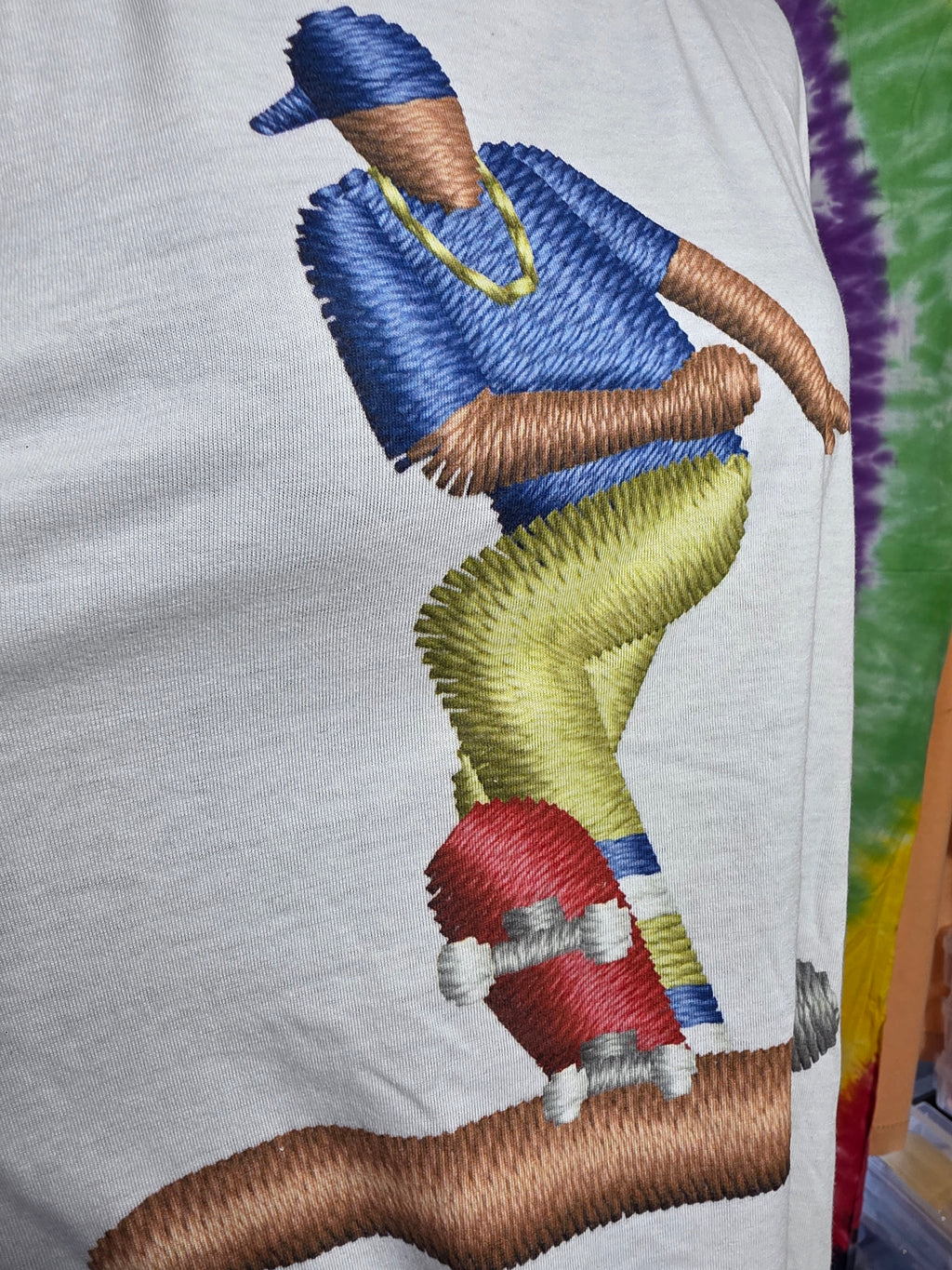 Everybody Skates Skateboarder Graphic Tee XL