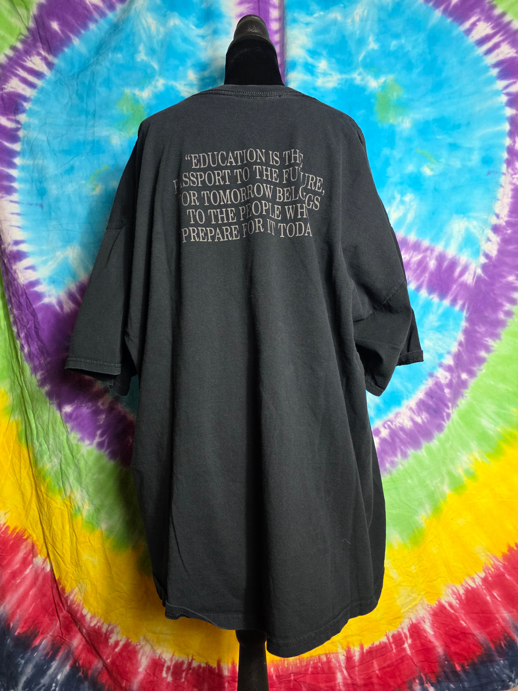 Vintage Legends Urban Wear Malcolm X Stamp Graphic Shirt 3X