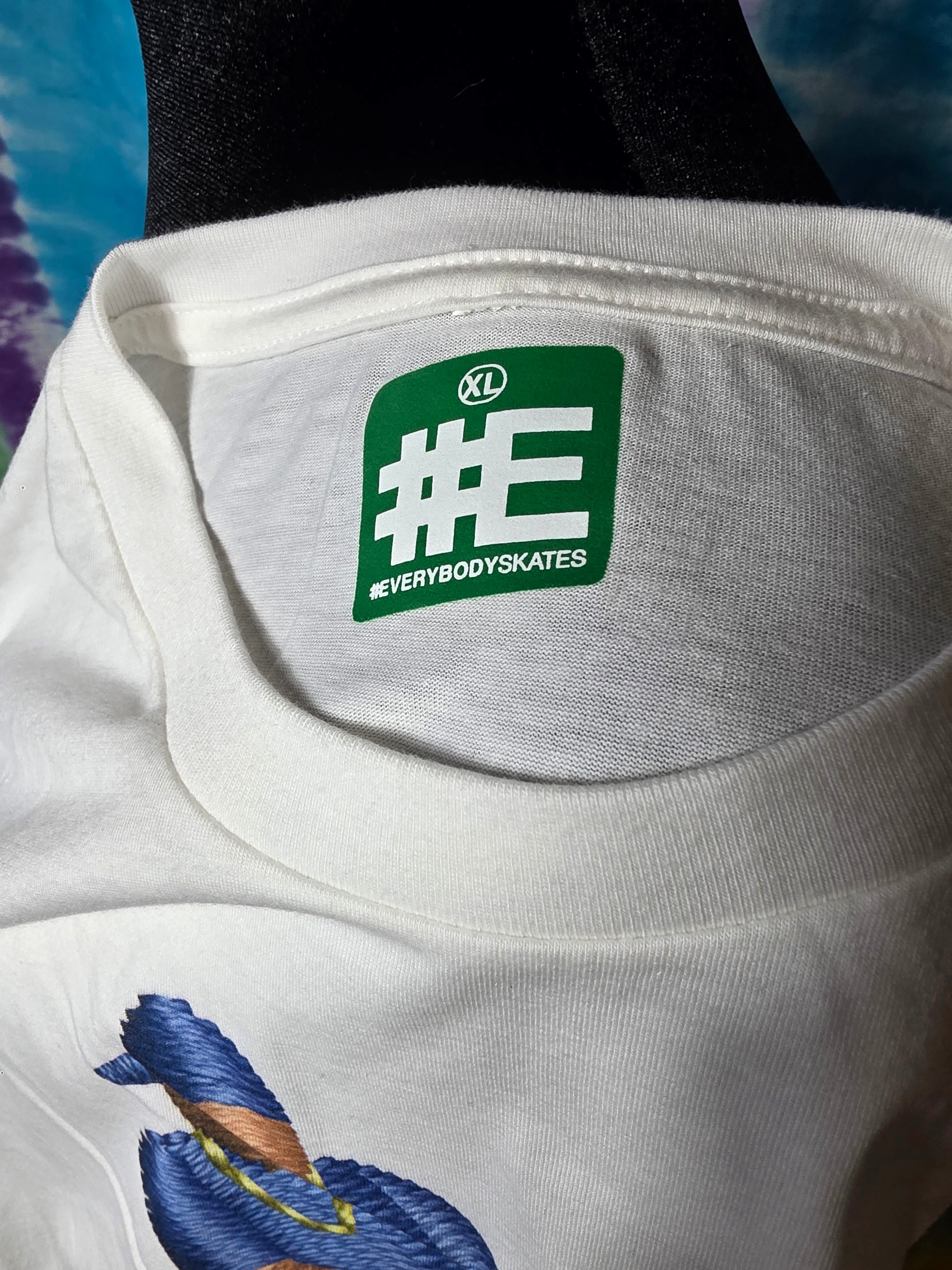 Everybody Skates Skateboarder Graphic Tee XL