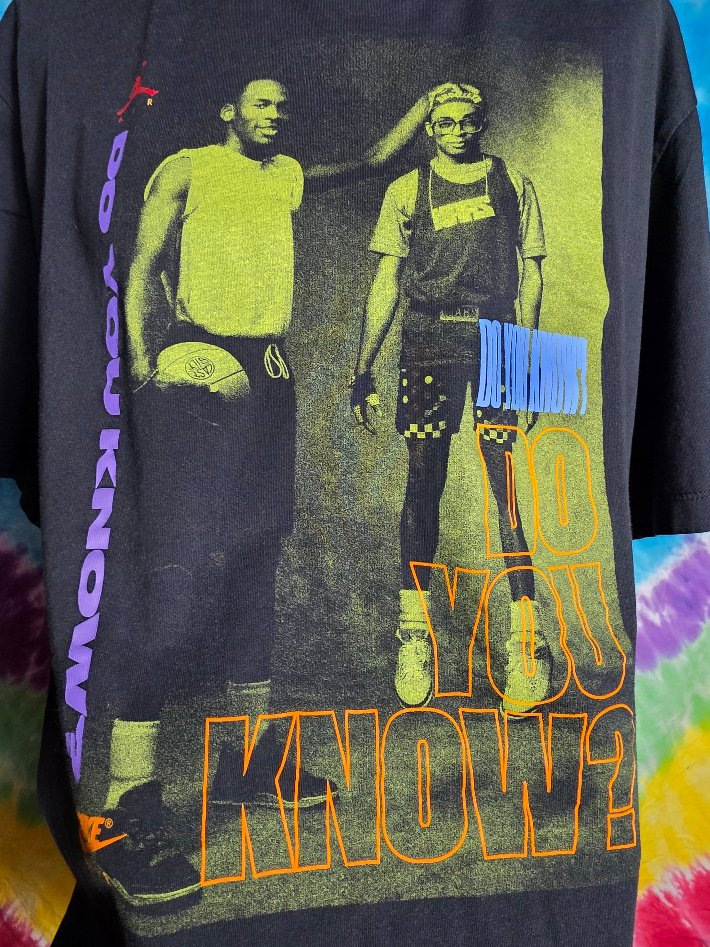Jordan Spike Lee Mars Blackmon Do You Know Graphic Tee XL