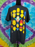 The Simpsons Character Minimalist Tee Size M