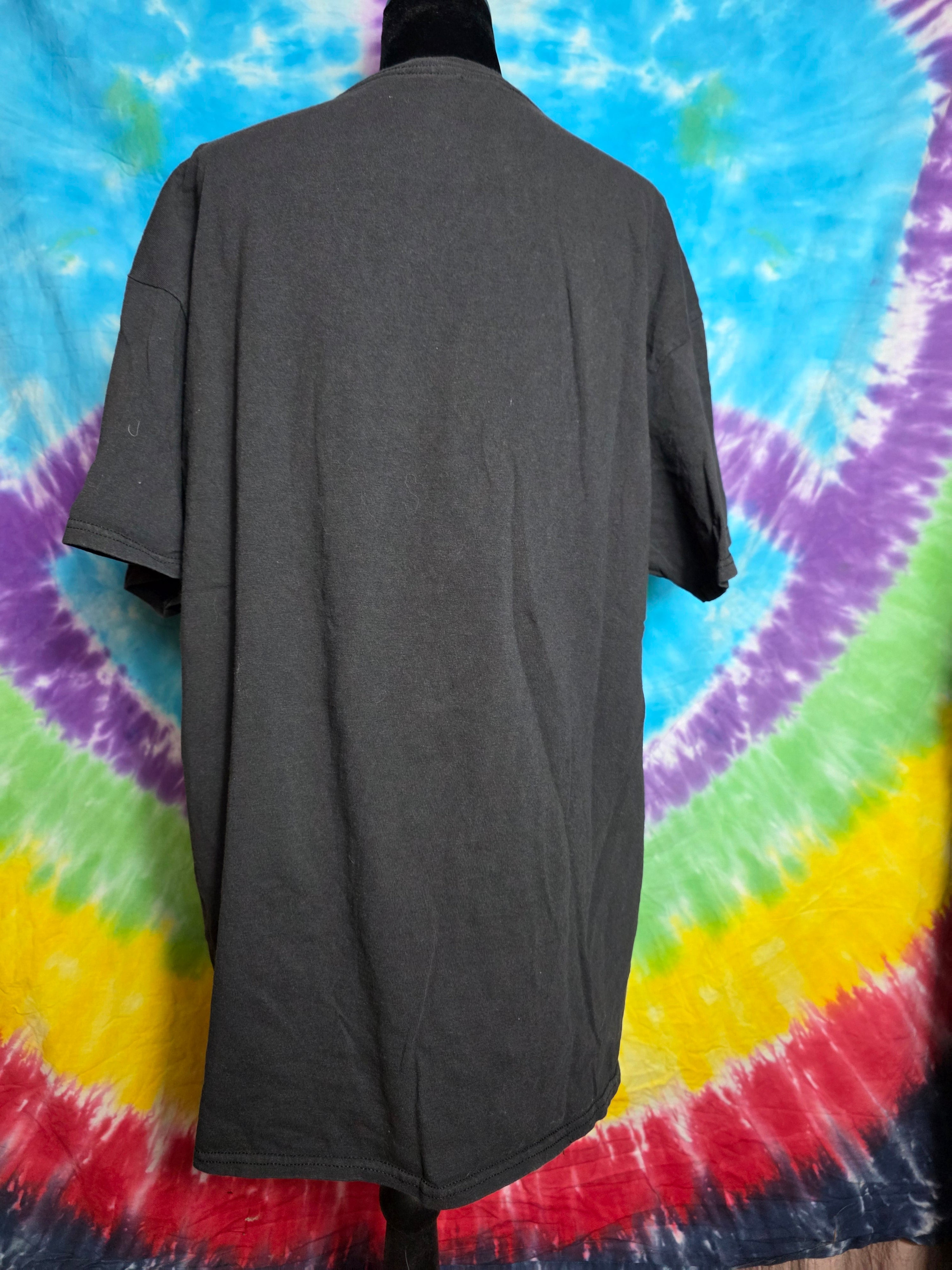 Marvel Black Panther Dashiki Style Tee XL Tribal Collar Rare