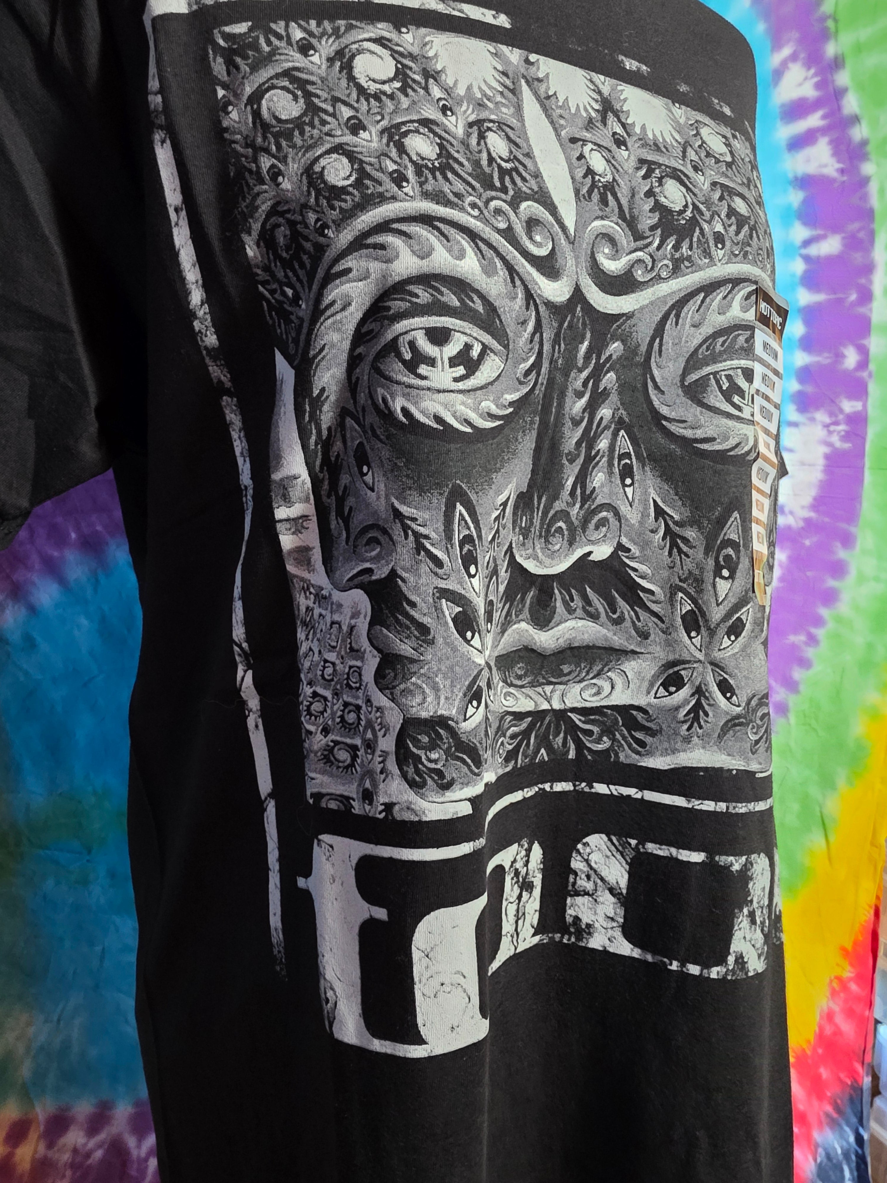 NWT Tool 10,000 Days Face Band Shirt Size M Black Hot Topic