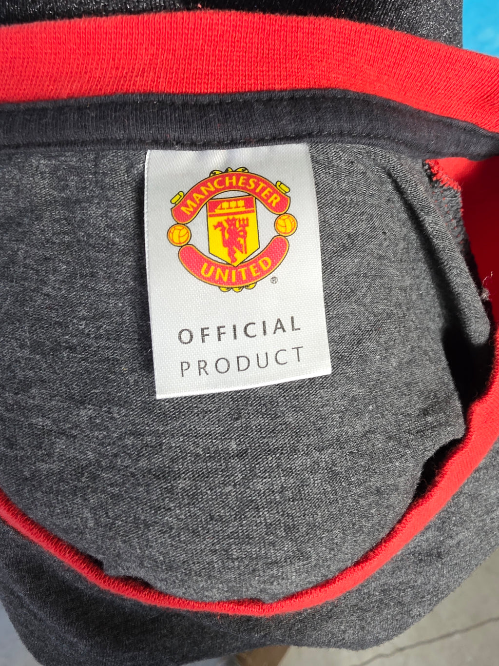 Vintage 1997 Manchester United Raglan Soccer Shirt