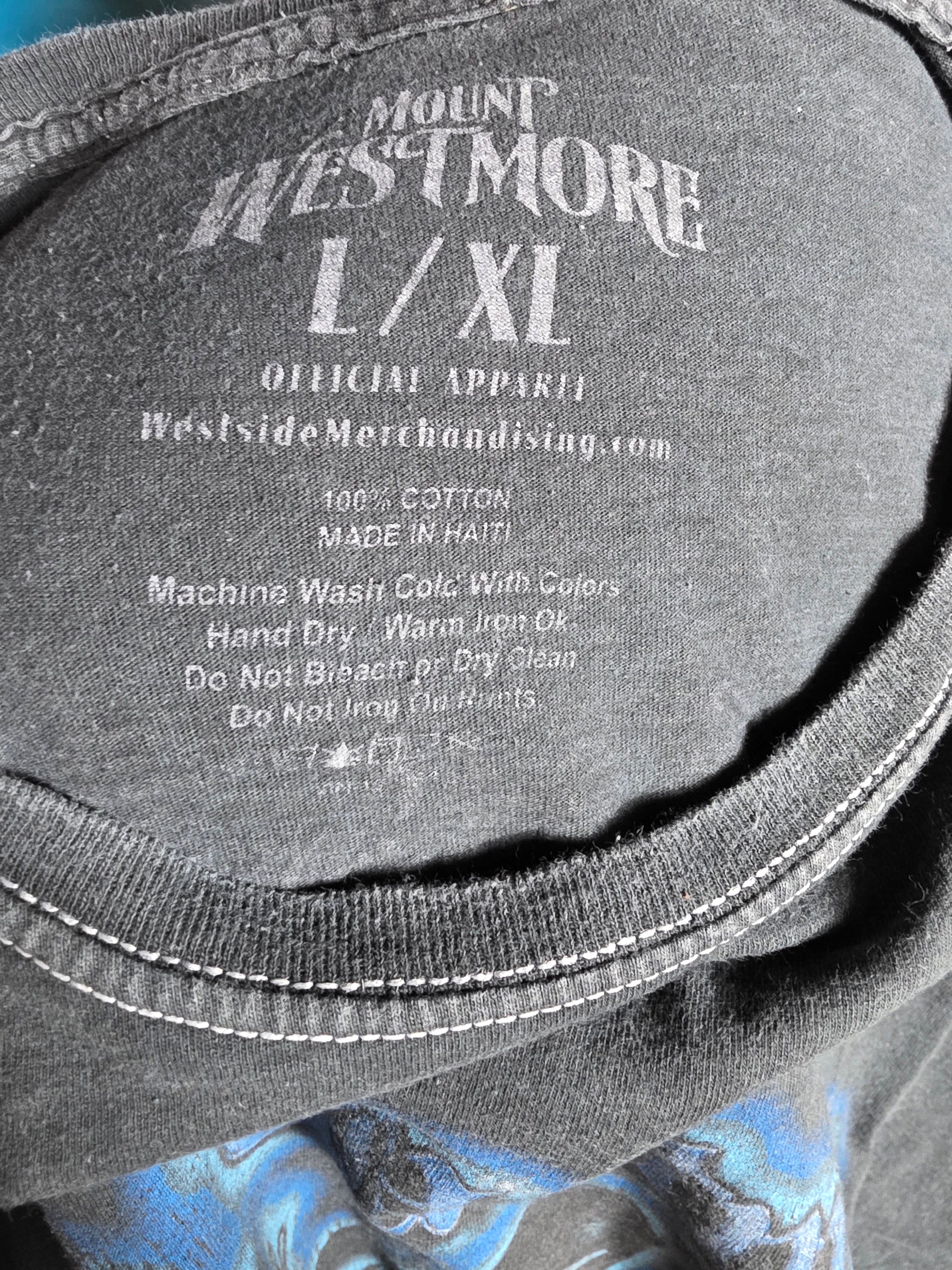 Mount Westmore Shirt L/XL Snoop Dogg Ice Cube E-40 Too $hort