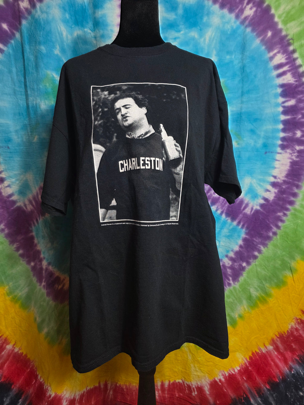Animal House Bluto Charleston Shirt XL John Belushi Gildan Black