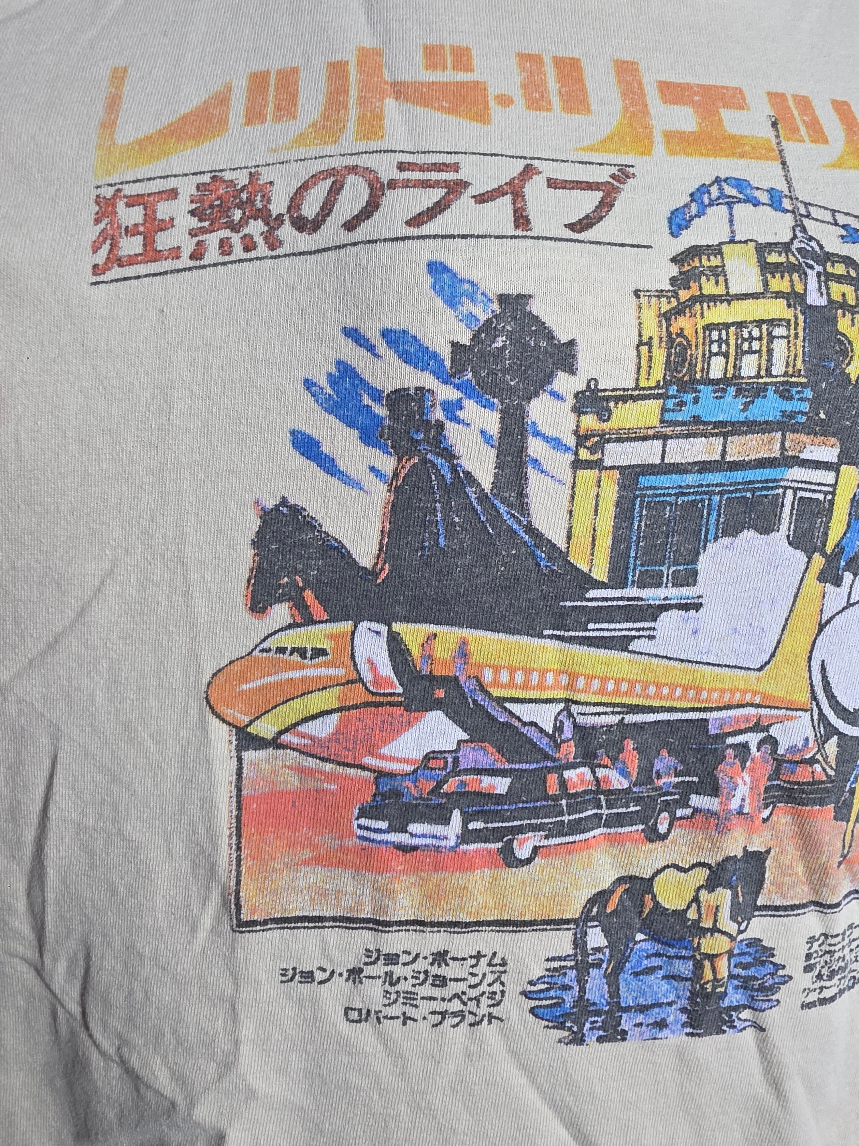 Led Zeppelin The Song Remains The Same Japanese Poster Tee
