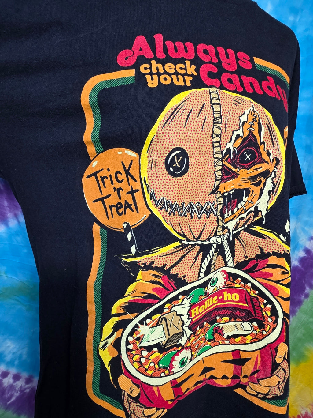 Trick r Treat Sam Halloween Shirt XL Spencers Graphic