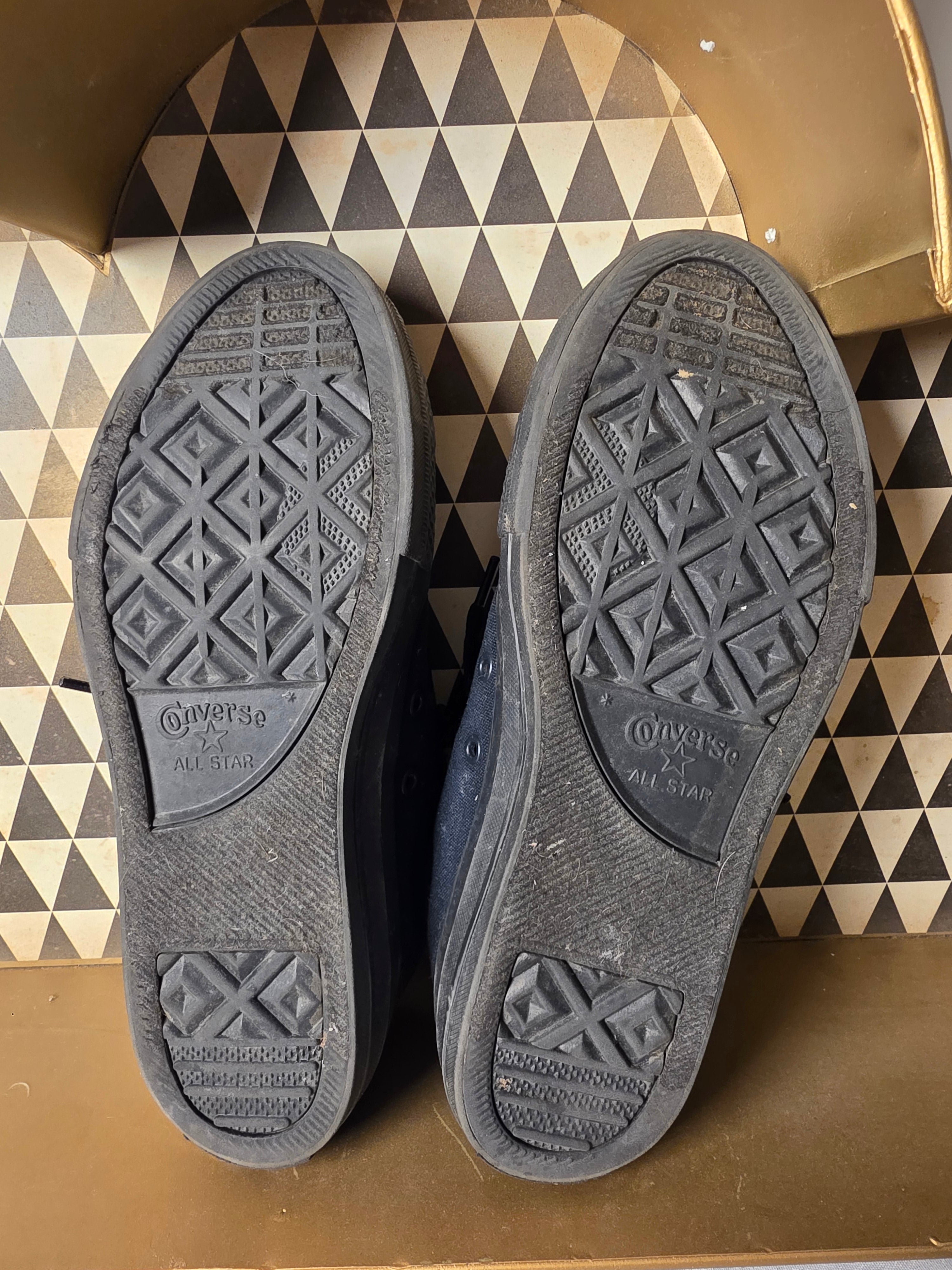Converse All Star Street Ox Slip On Black Shoes Youth 5