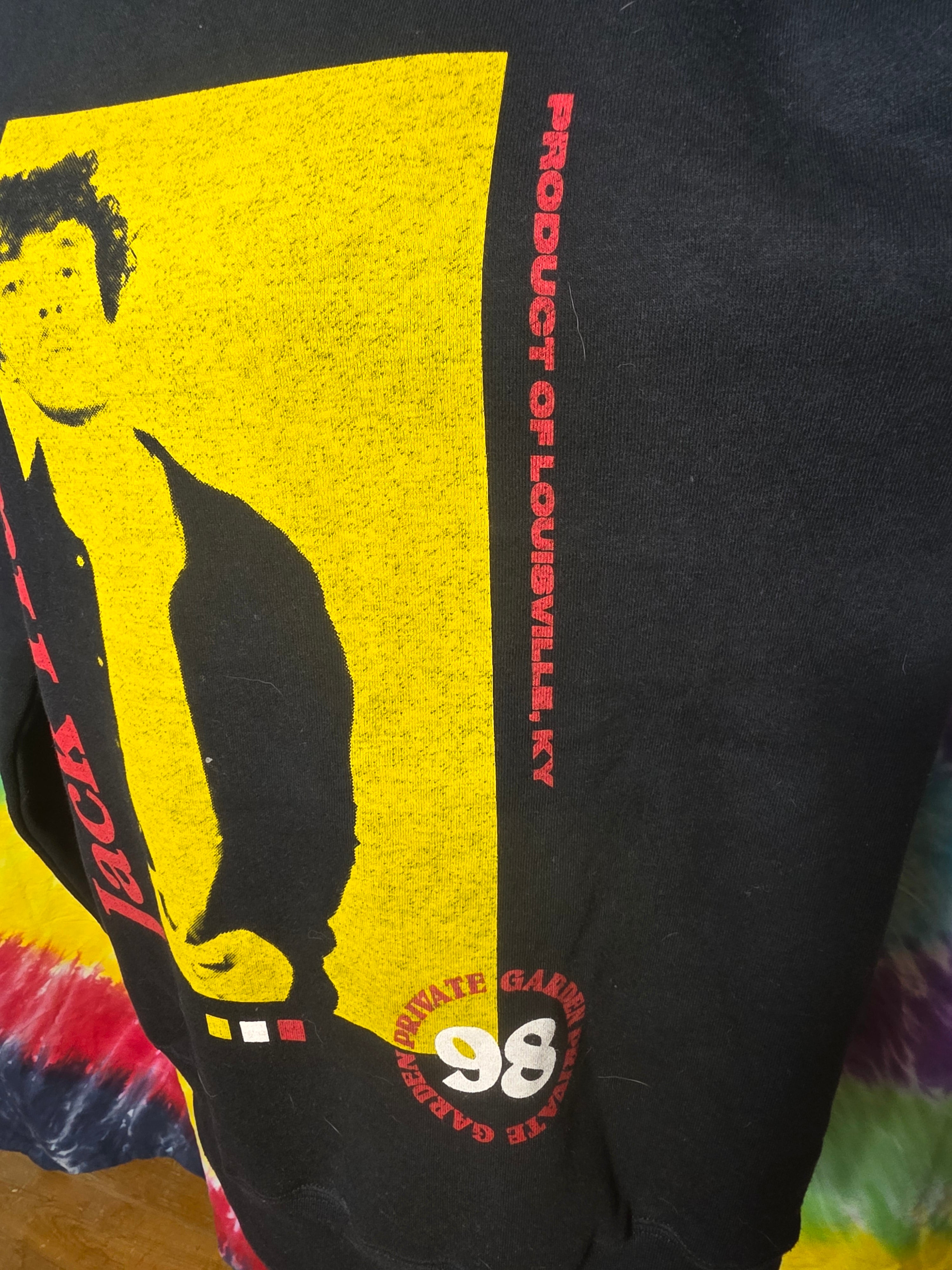 Jack Harlow Private Garden Crewneck Sweatshirt Black Gildan Large