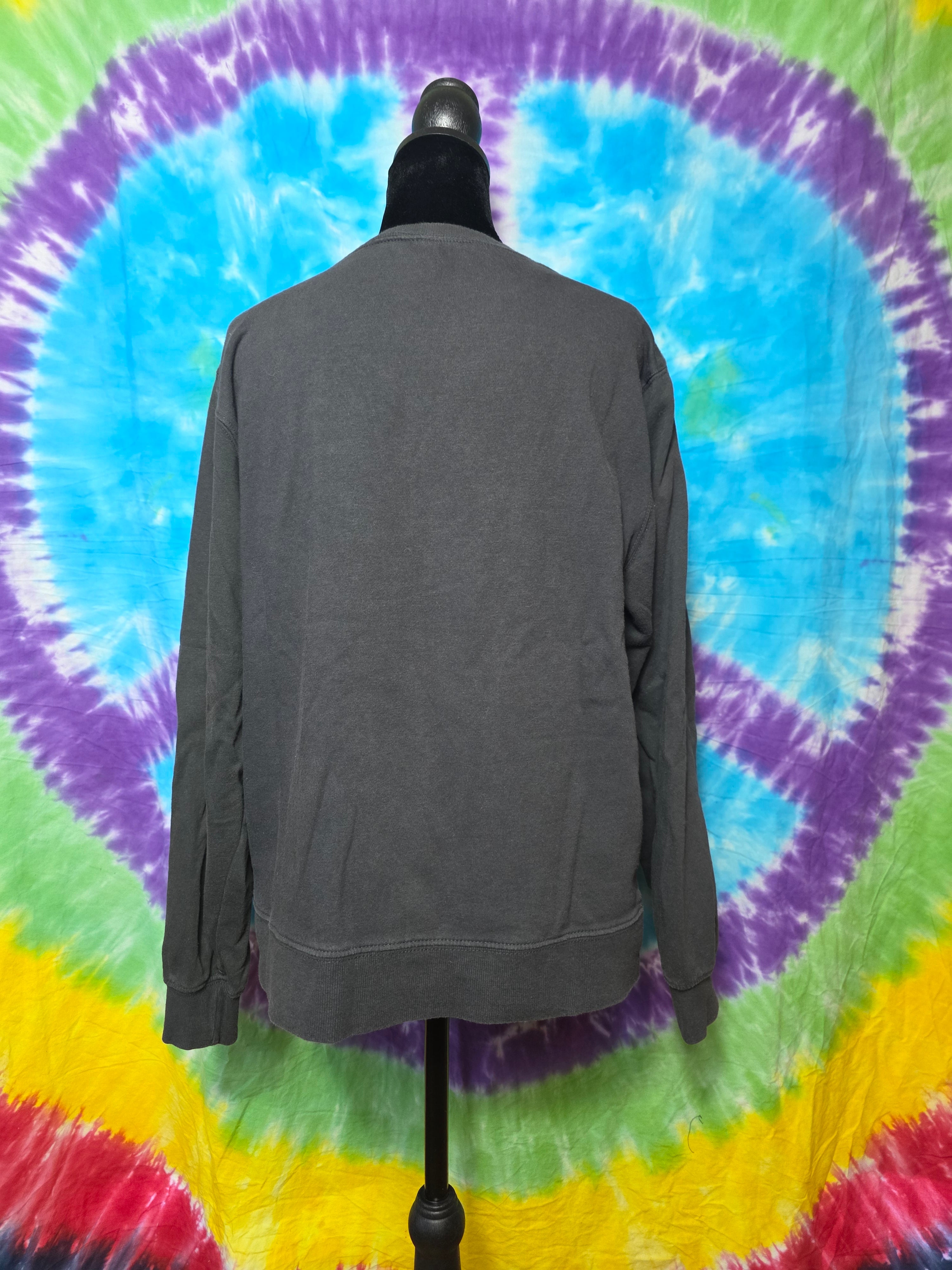 Vintage 2021 Grateful Dead Skeleton Roses Crewneck Sweatshirt L